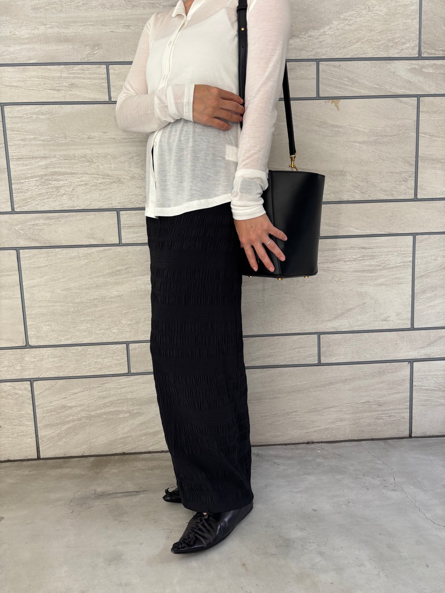 shirring skirt