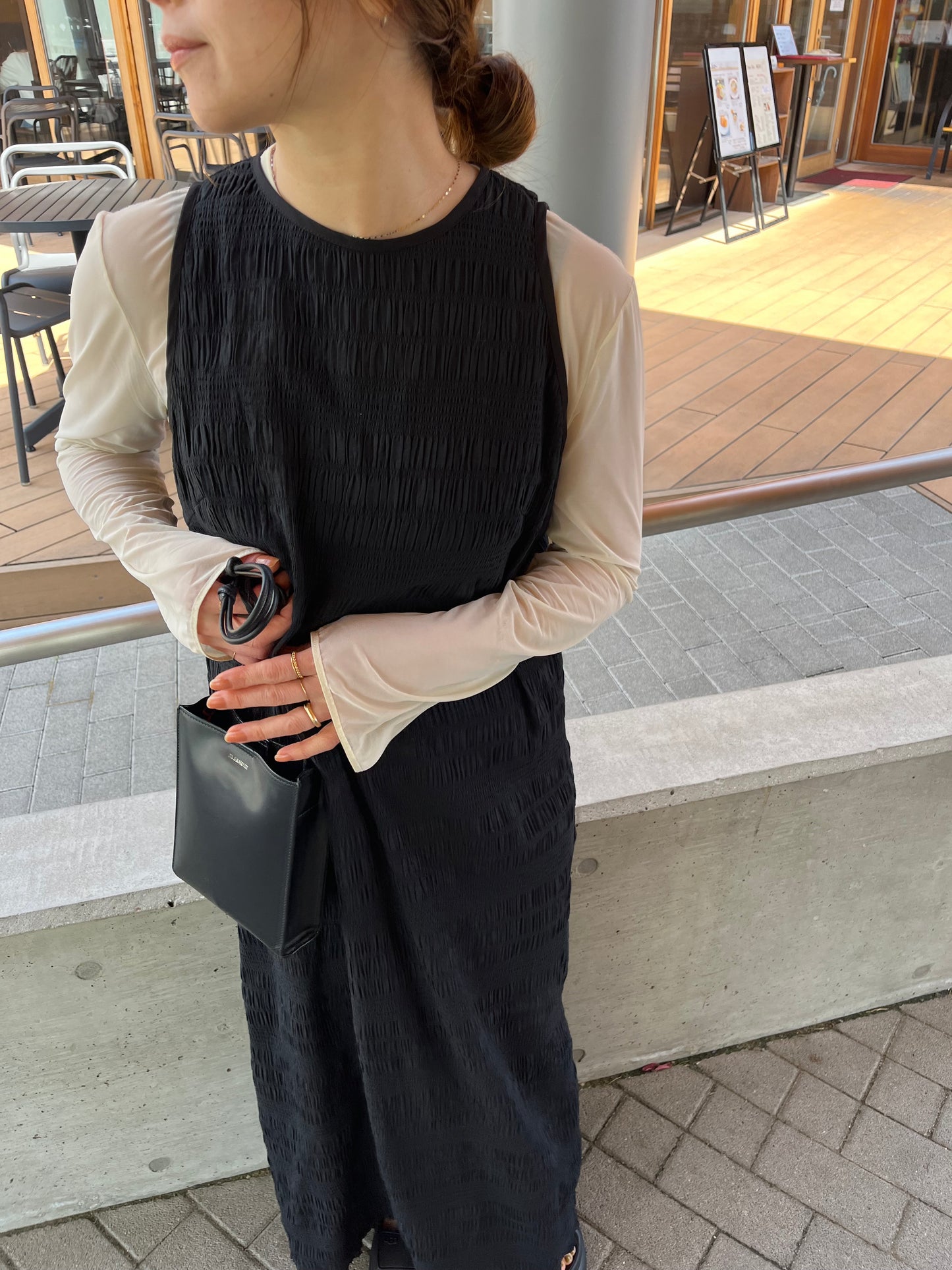 shirring one-piece