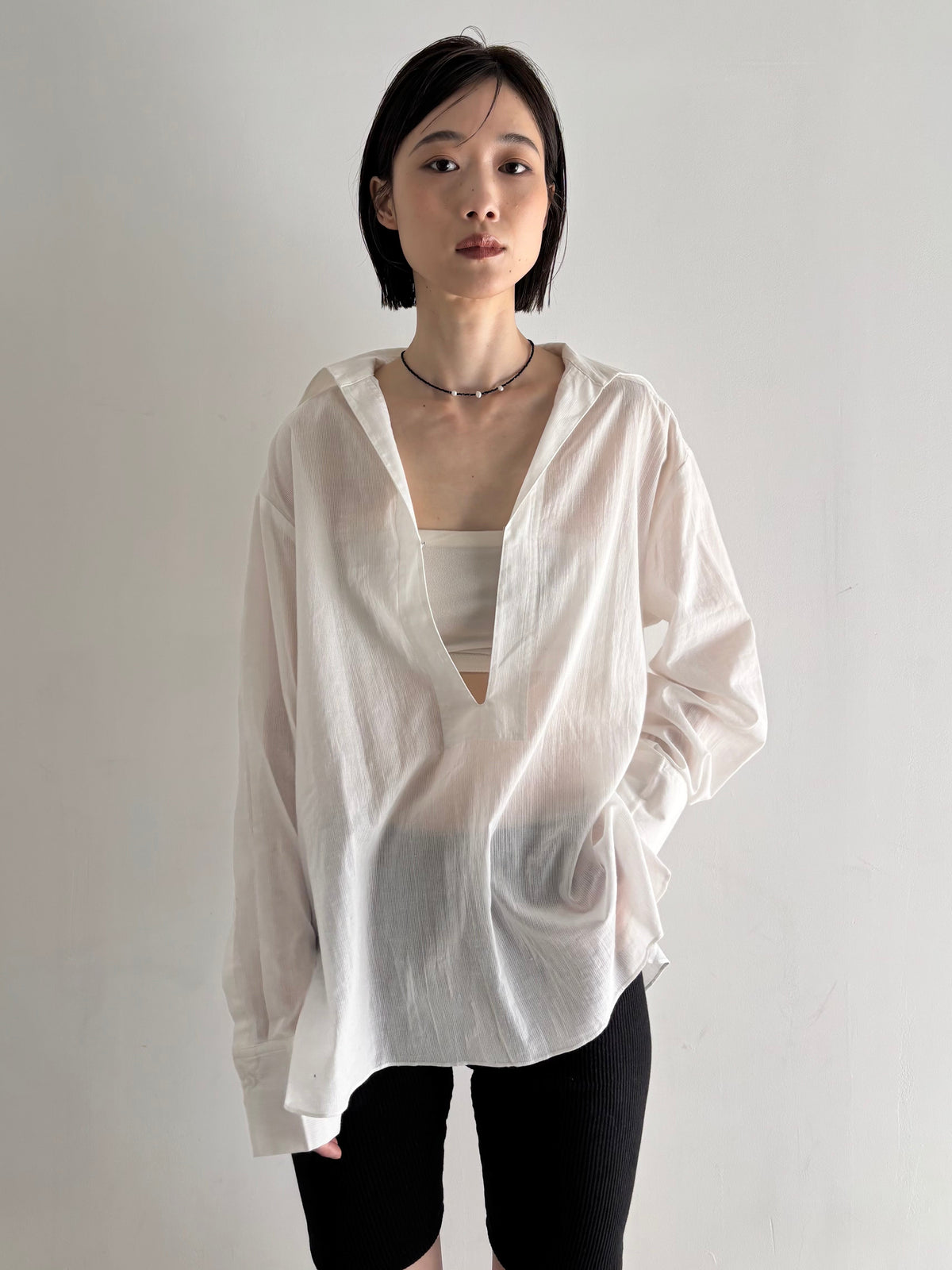 stripe skipper shirt