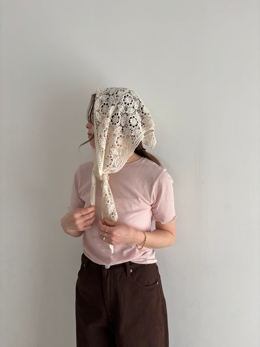 【2/6(fri) 21:00】 lace scarf