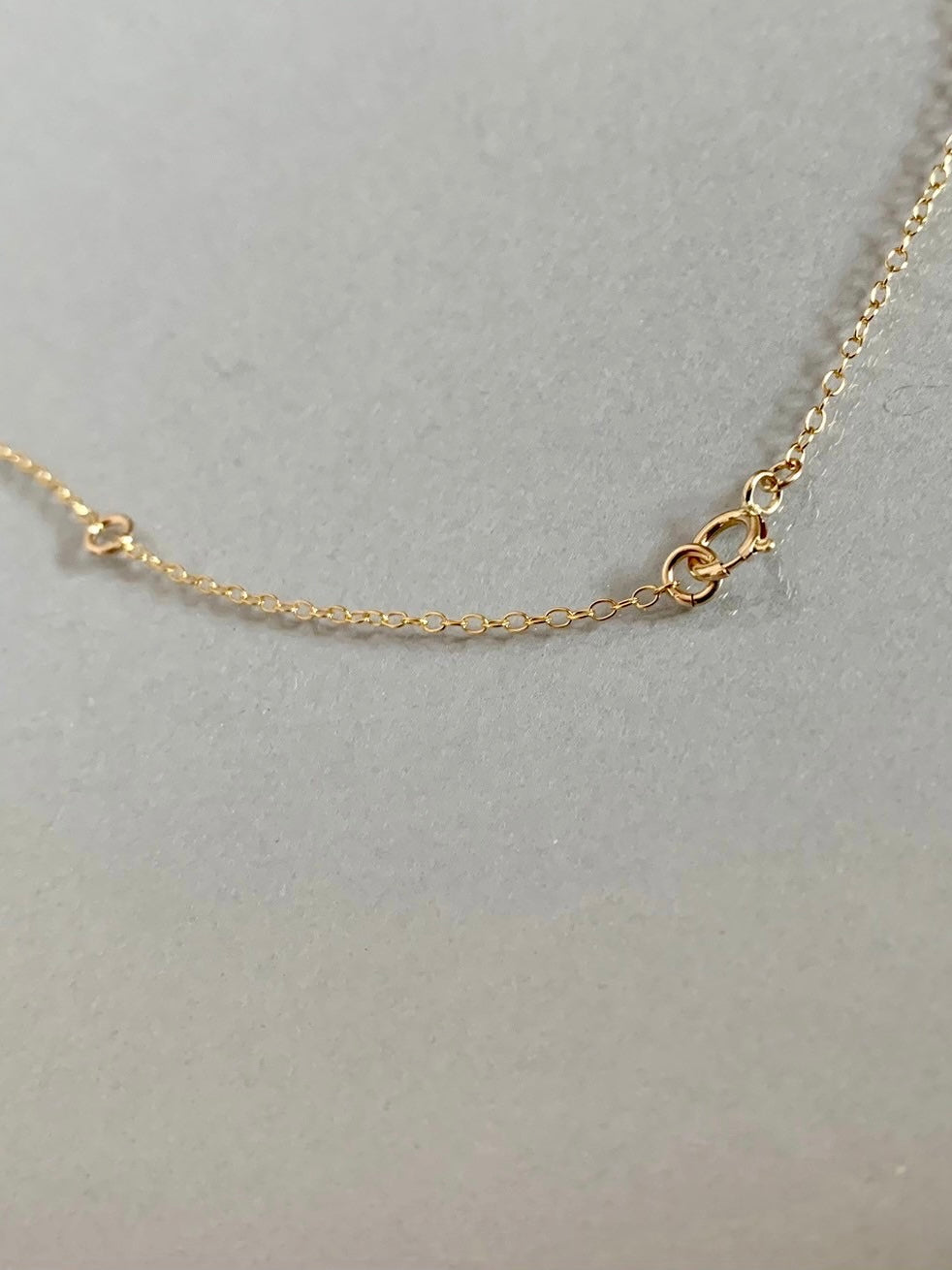 14kgf skin chain necklace