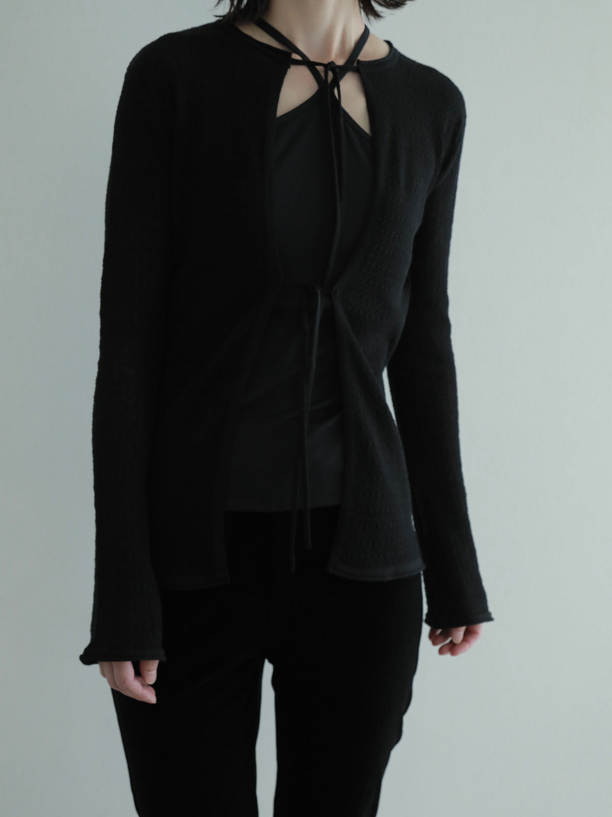 ribbon Knit cardigan