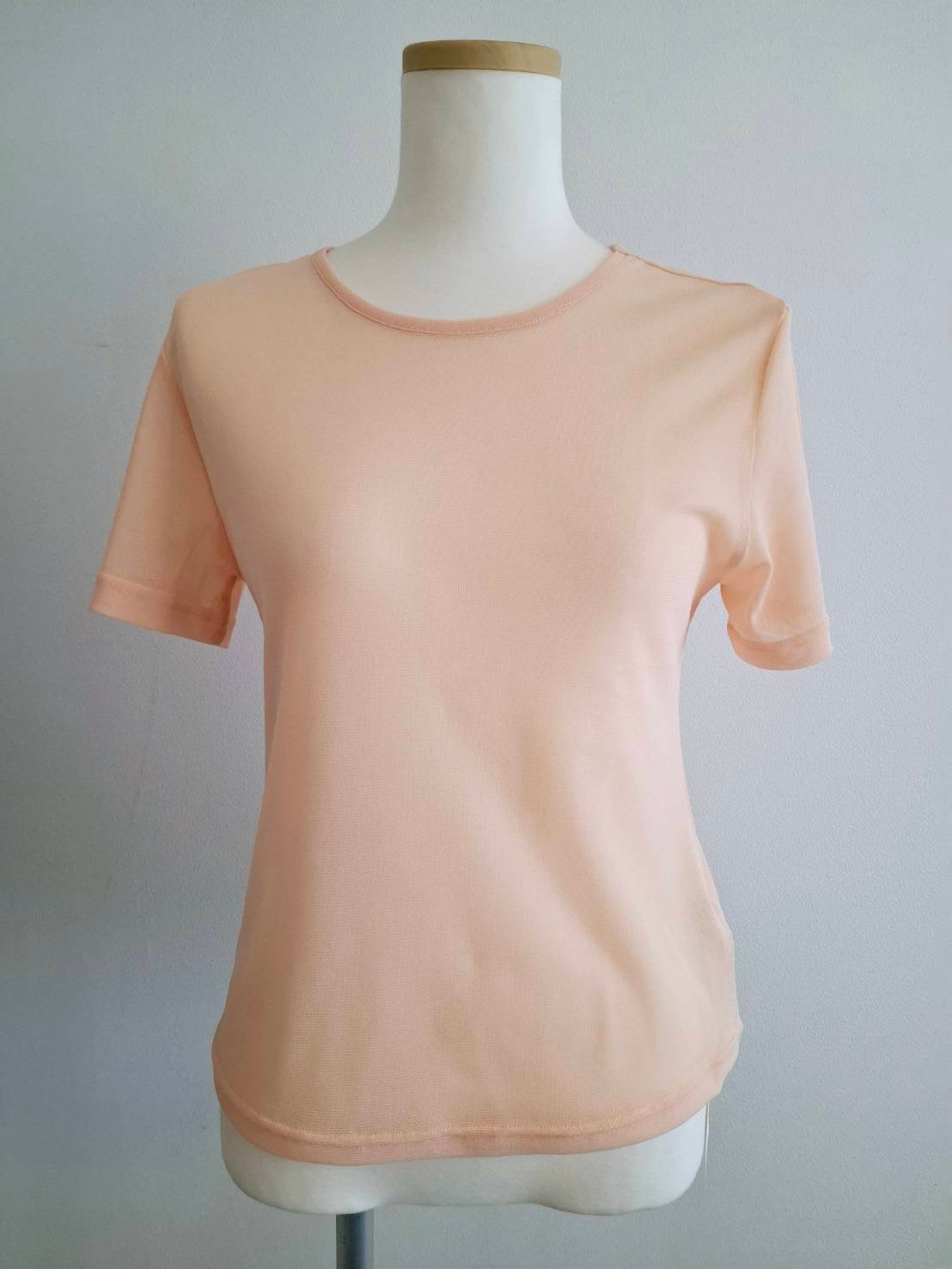 short sleeve sheer T