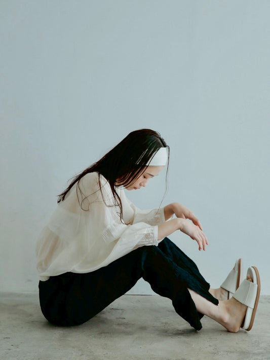 (コピー) sheer balloon blouse