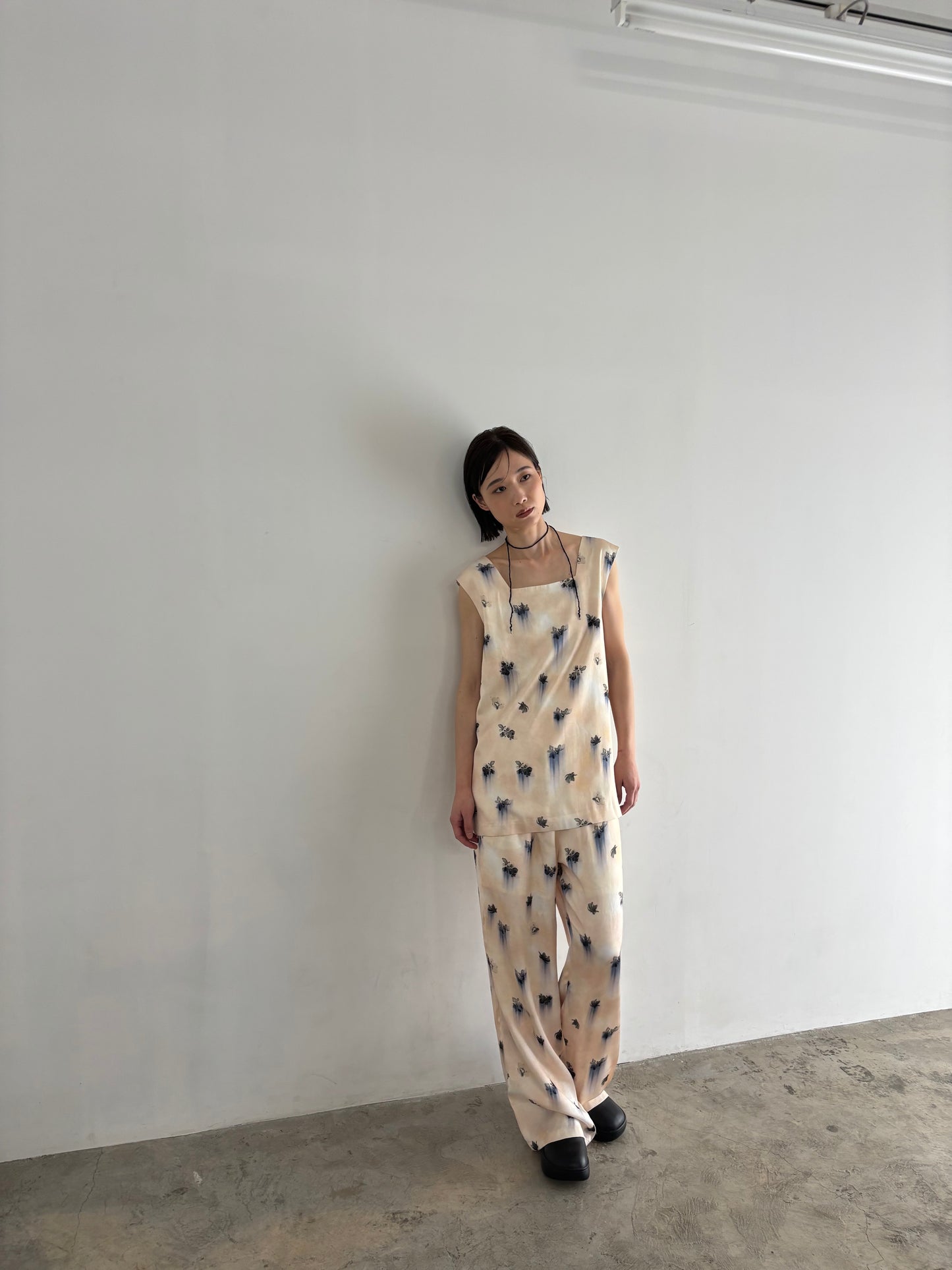 【2/6(fri) 21:00】vintage flower square tops