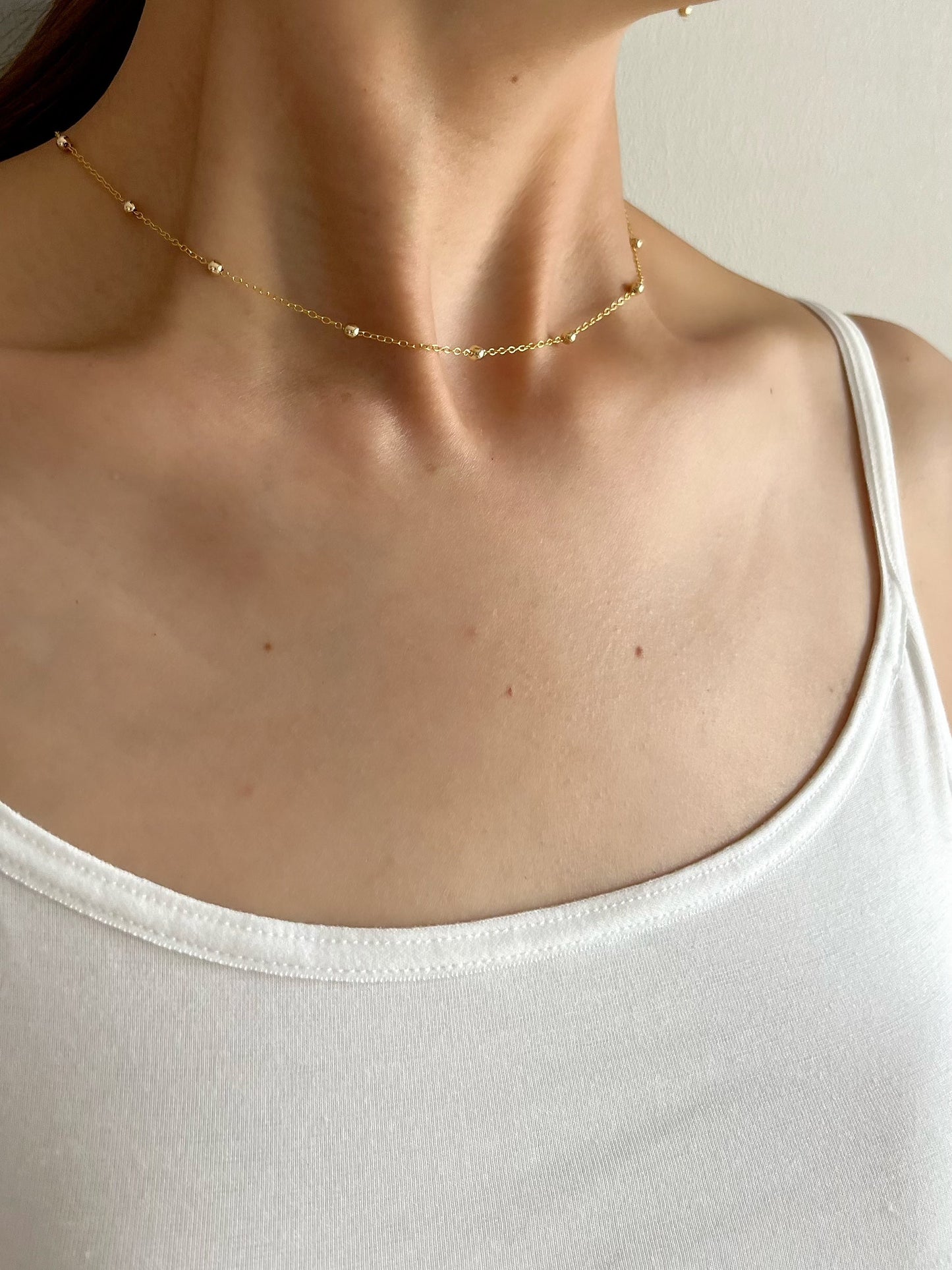 beads chain necklace