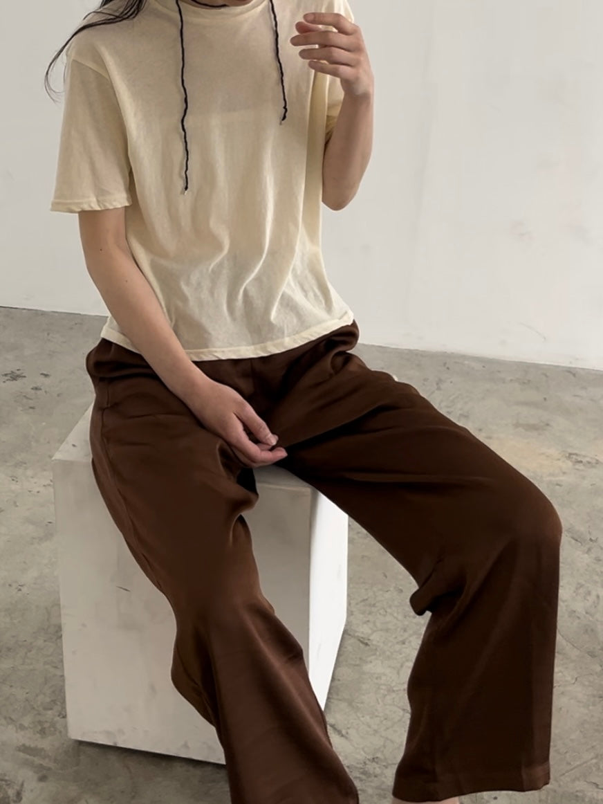 satin pants