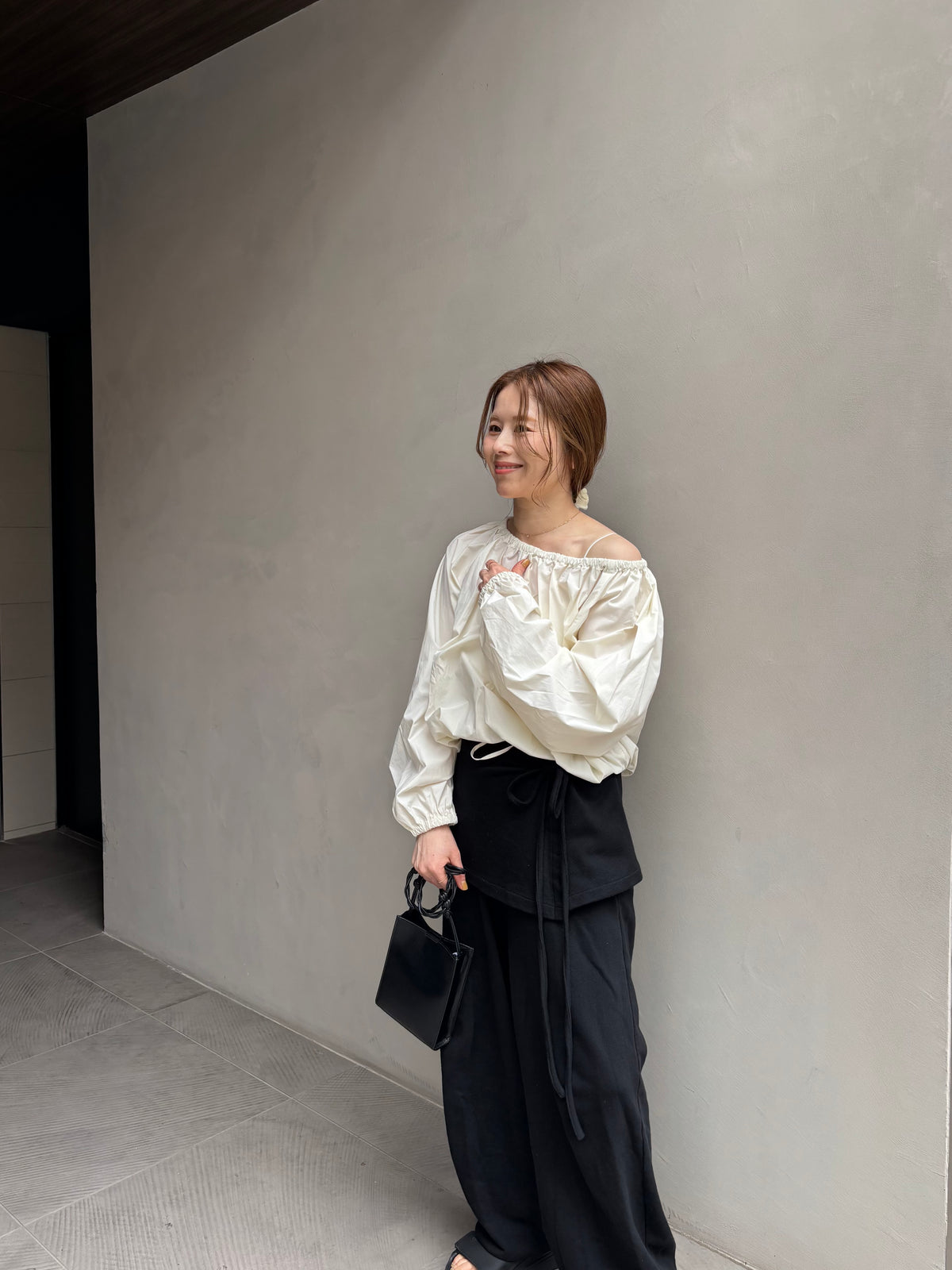 2way balloon blouse