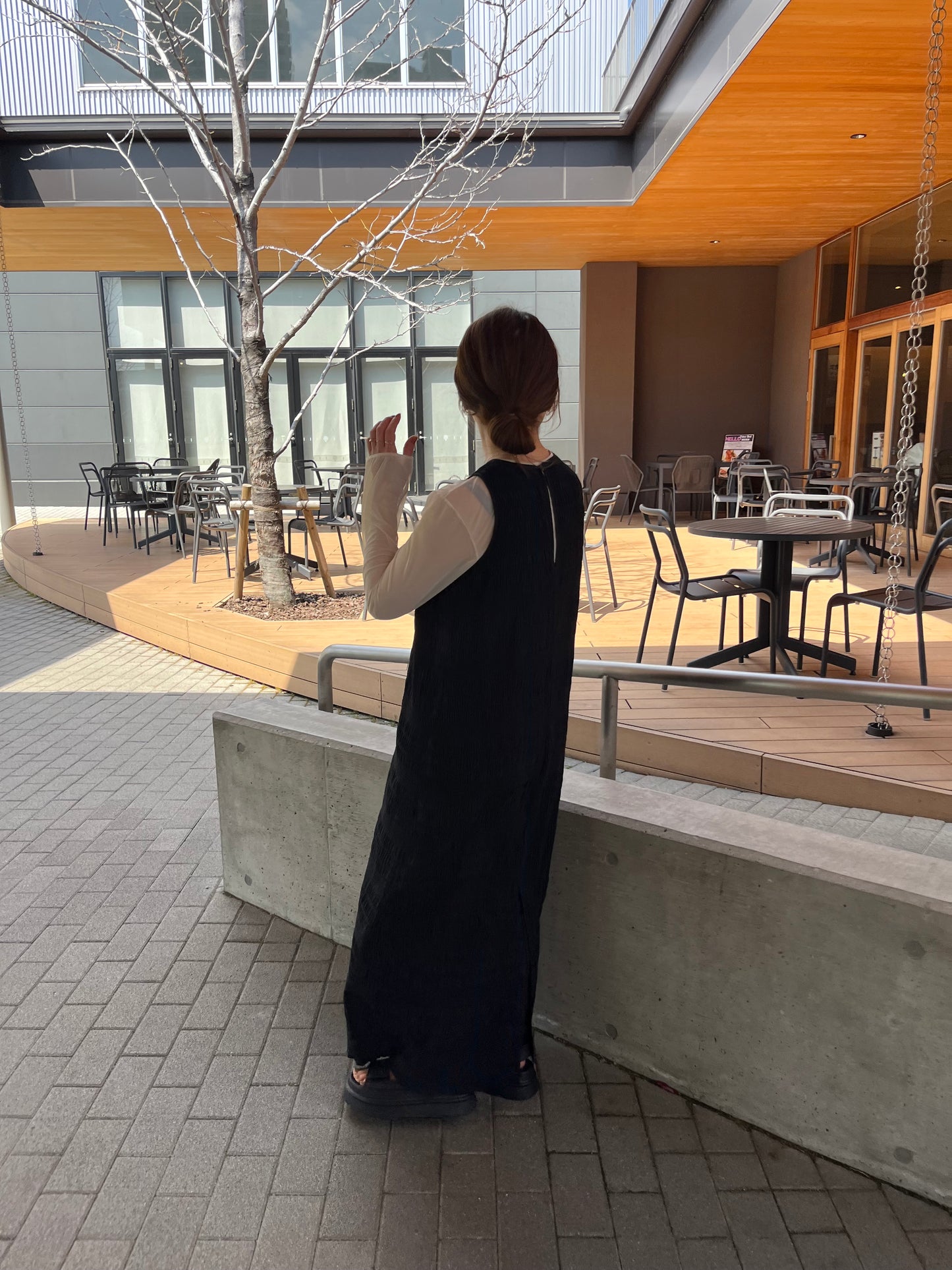 shirring one-piece