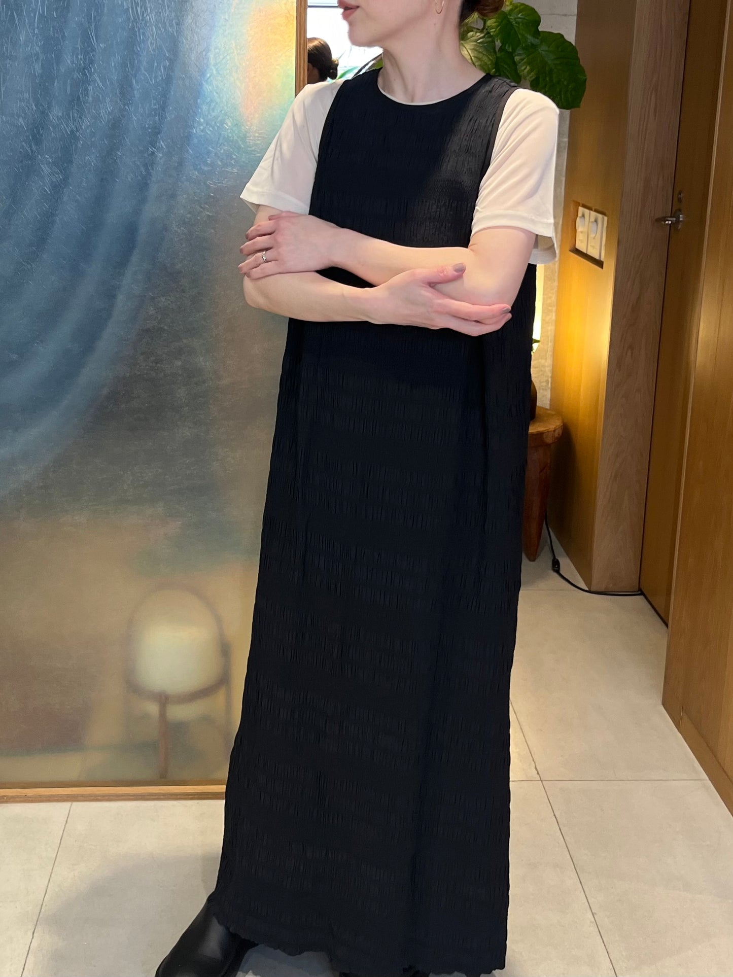 short sleeve sheer T