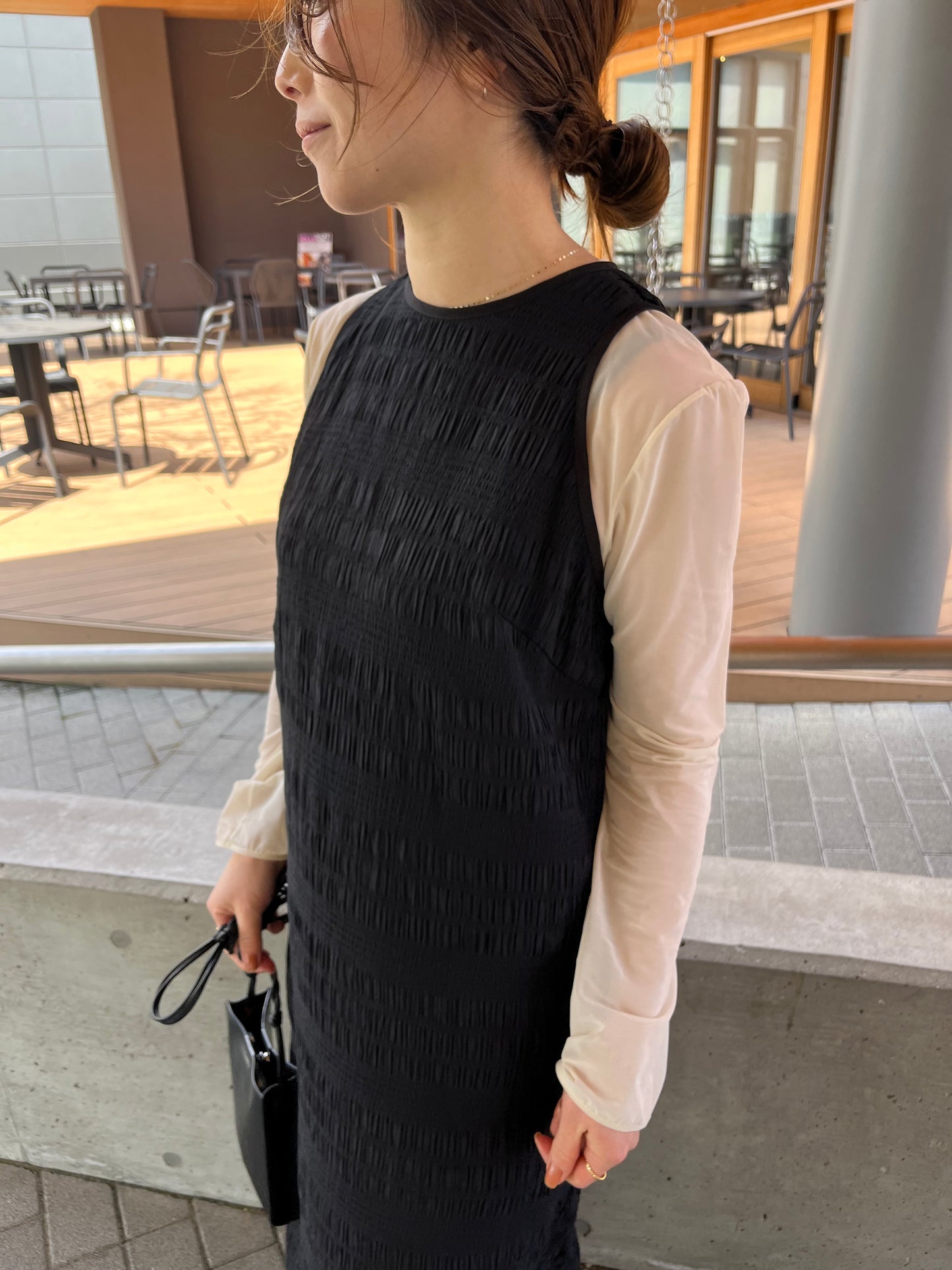 shirring one-piece