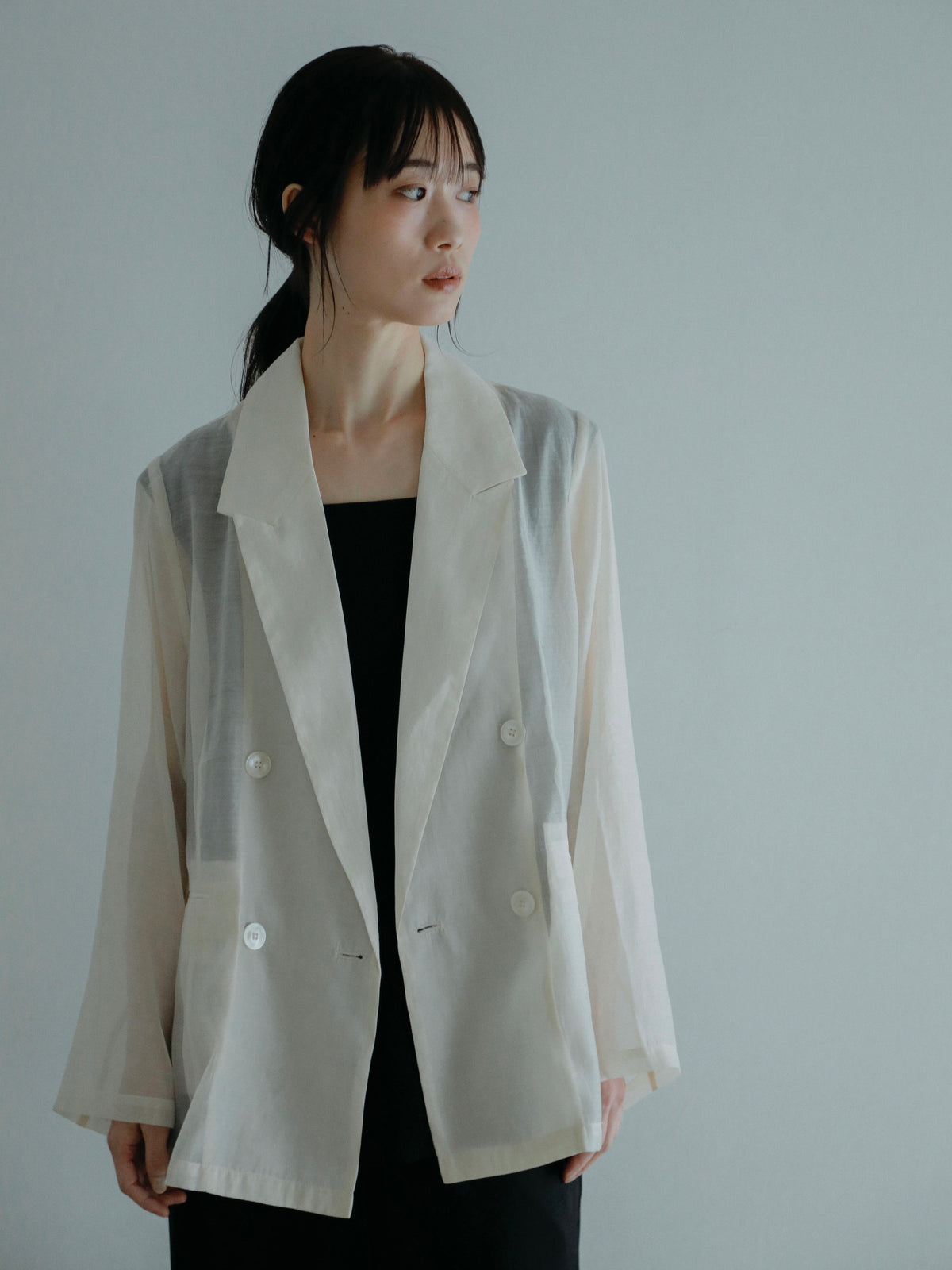 lulu.sheer jacket