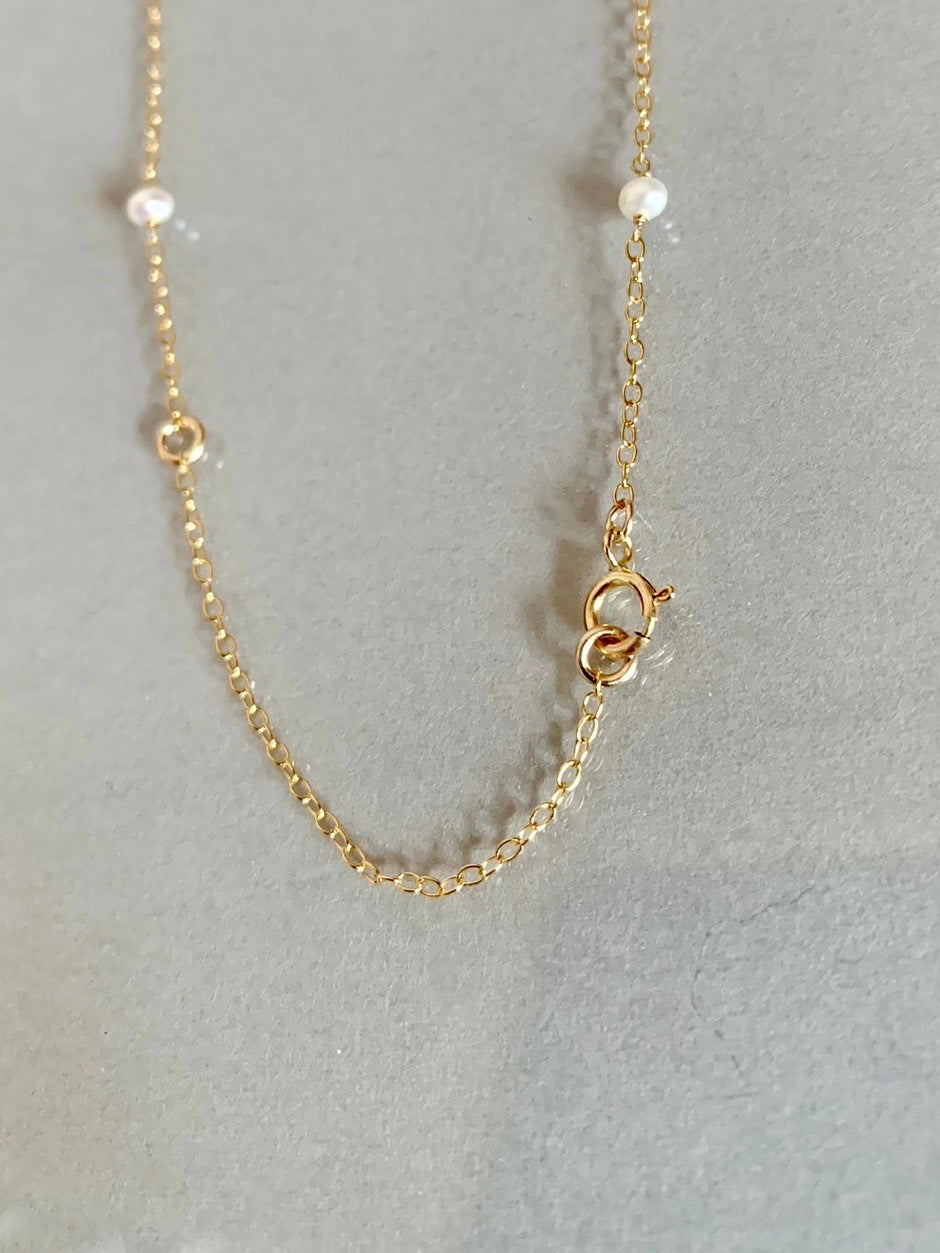 pearl chain necklace
