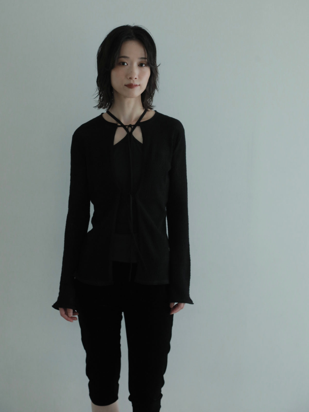 ribbon Knit cardigan