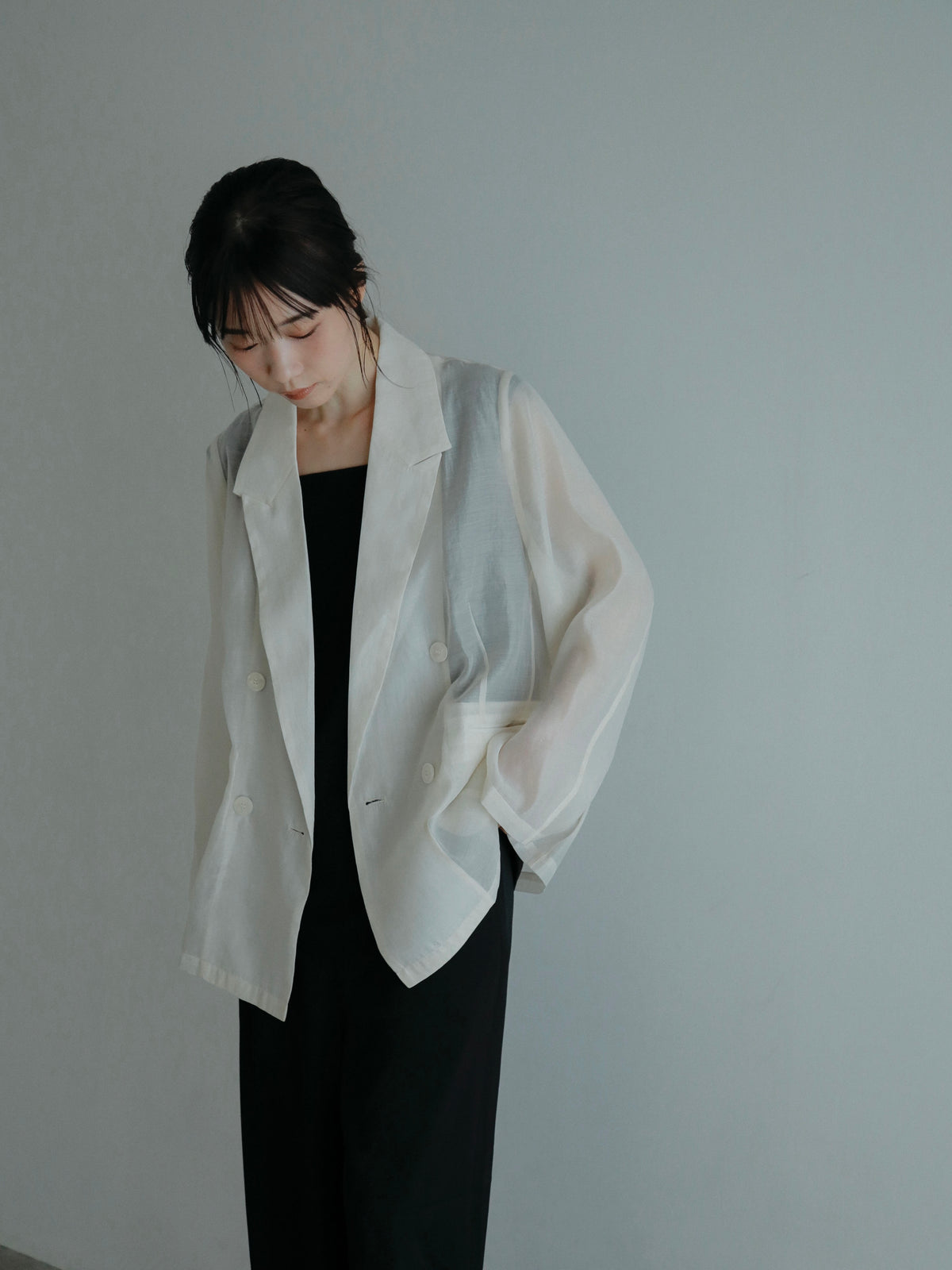 lulu.sheer jacket