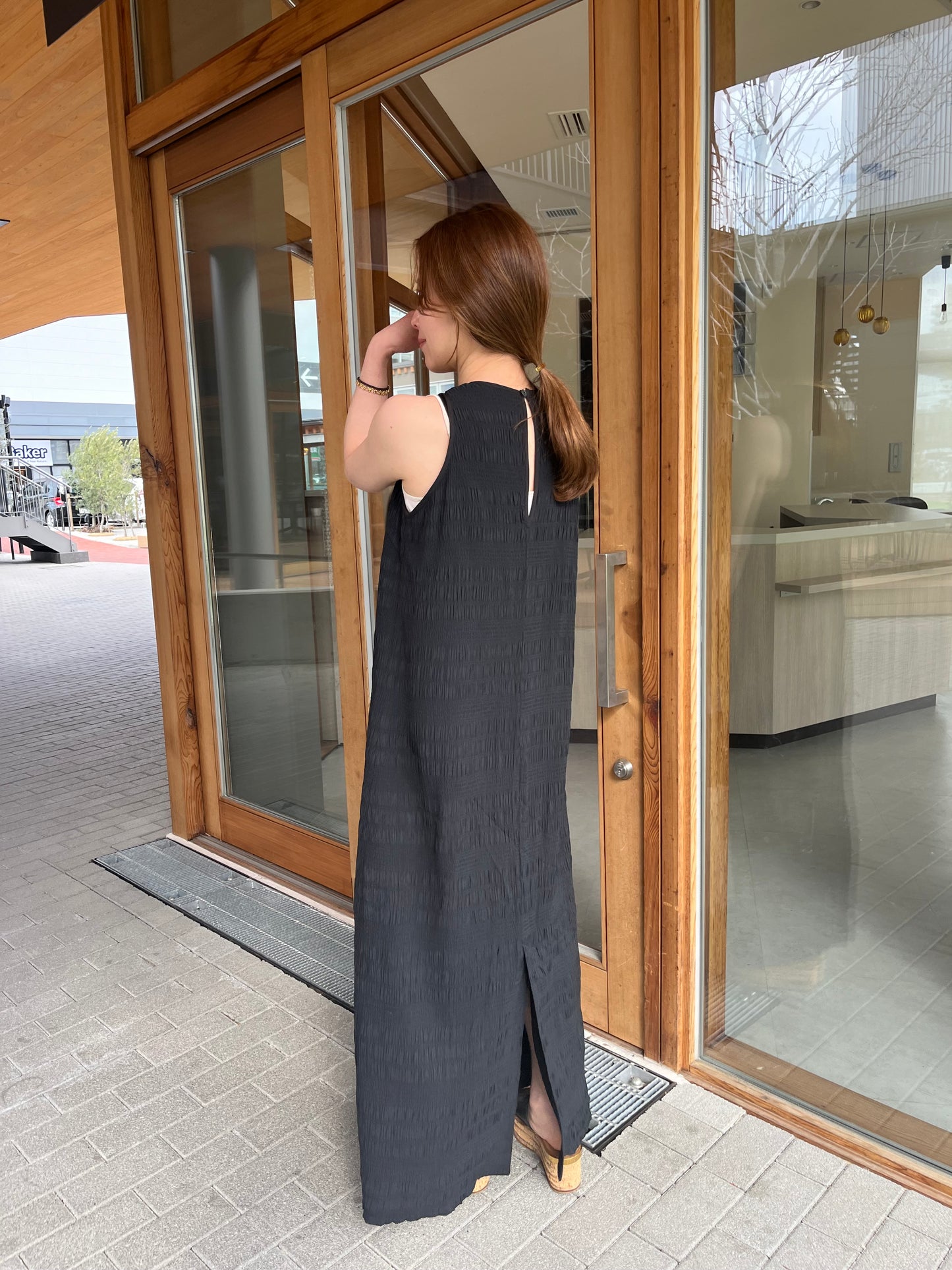 shirring one-piece