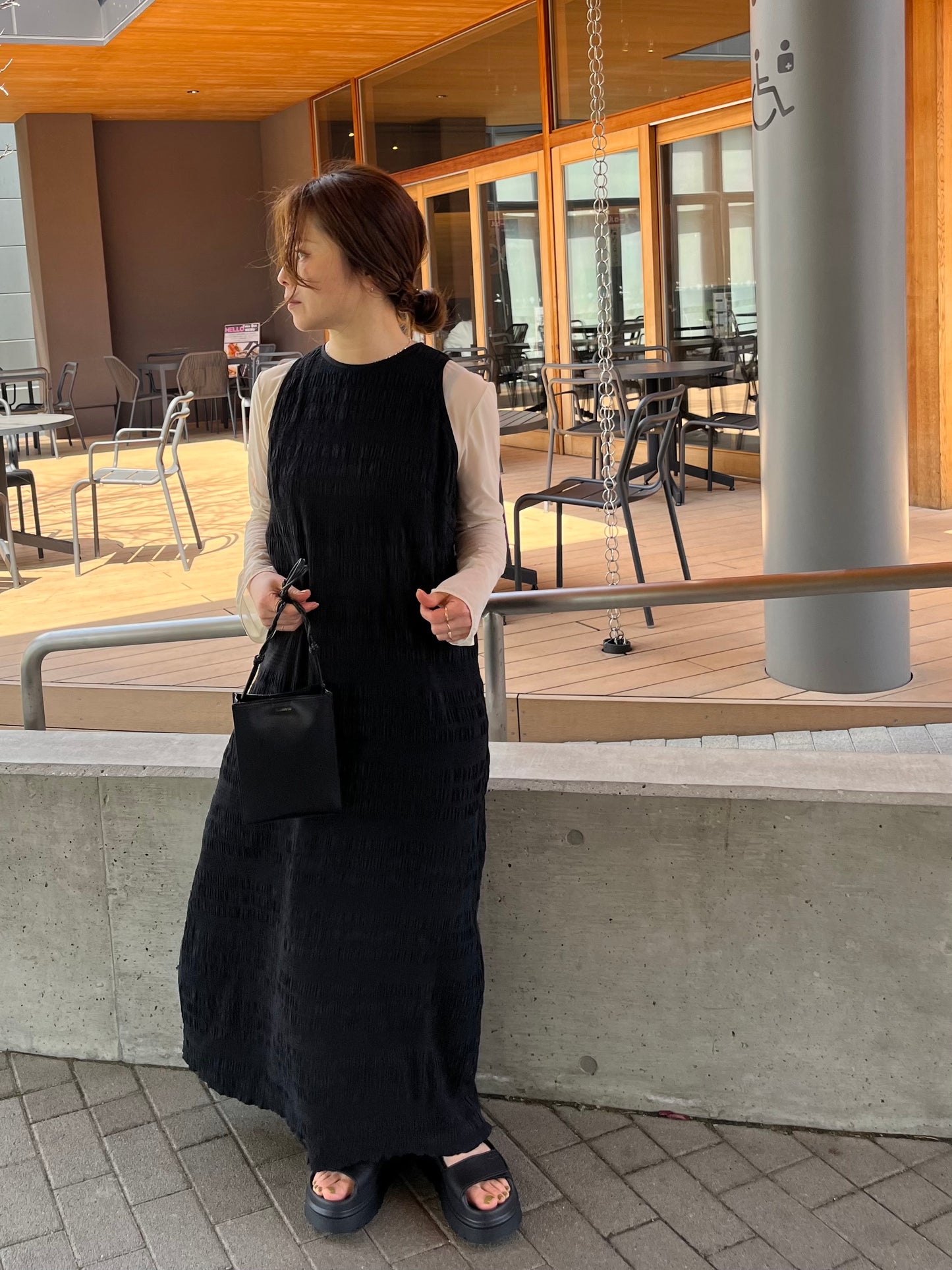 shirring one-piece