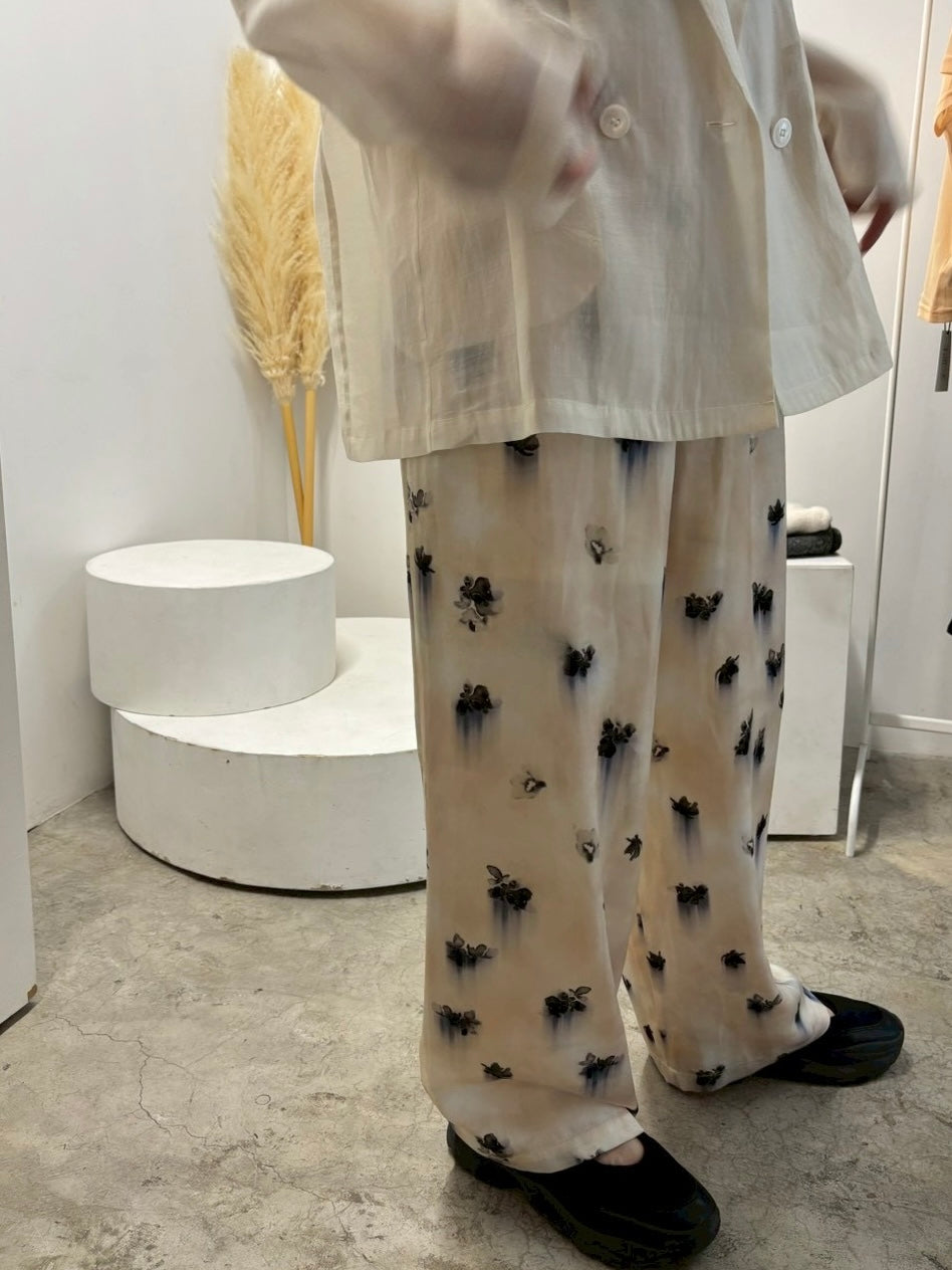 vintage flower pants