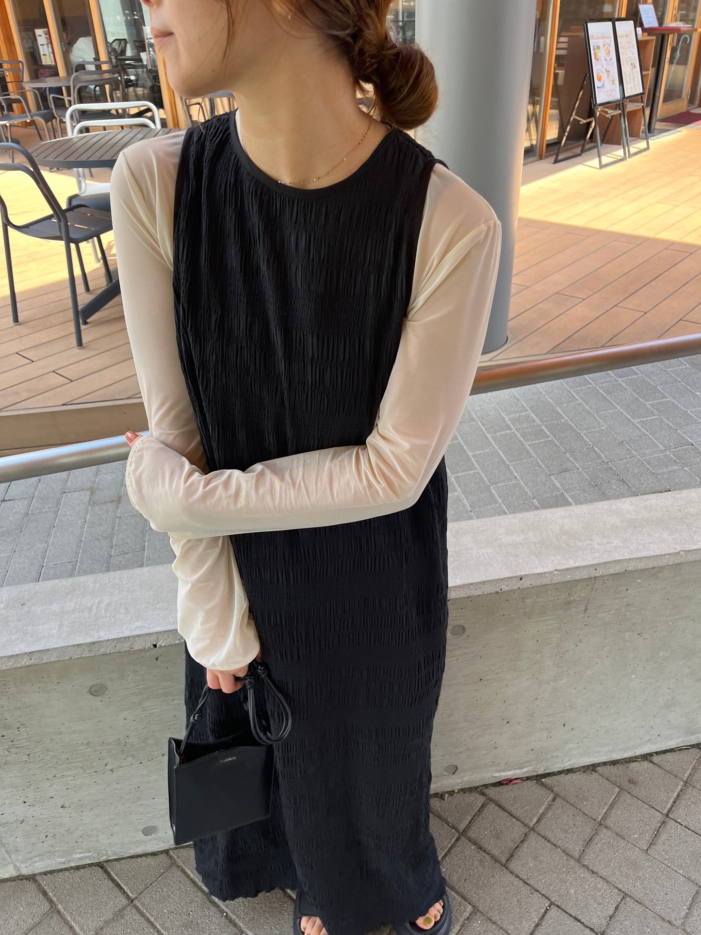 shirring one-piece