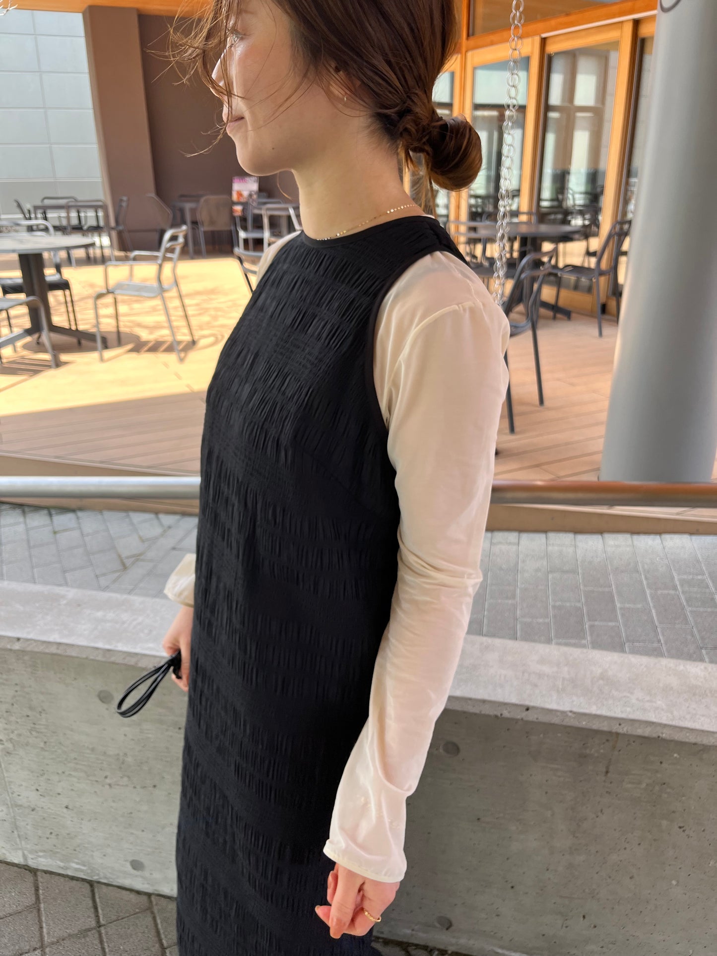 shirring one-piece