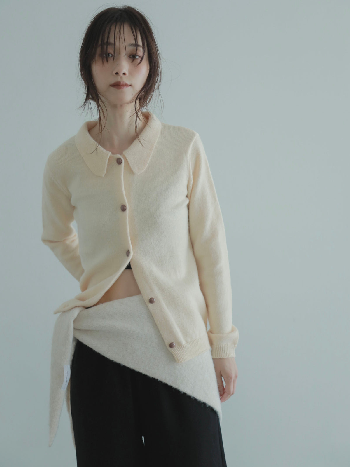 Knit cardigan