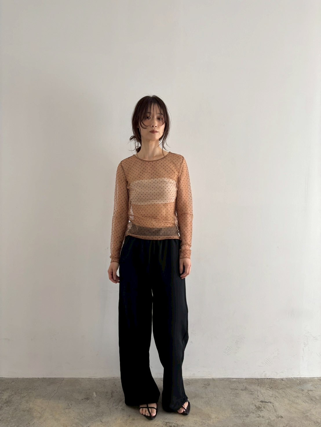 layered sweat pants