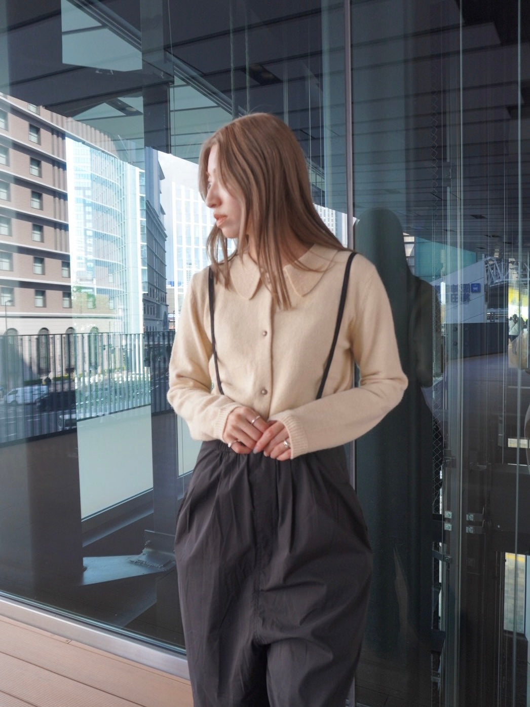 Knit cardigan