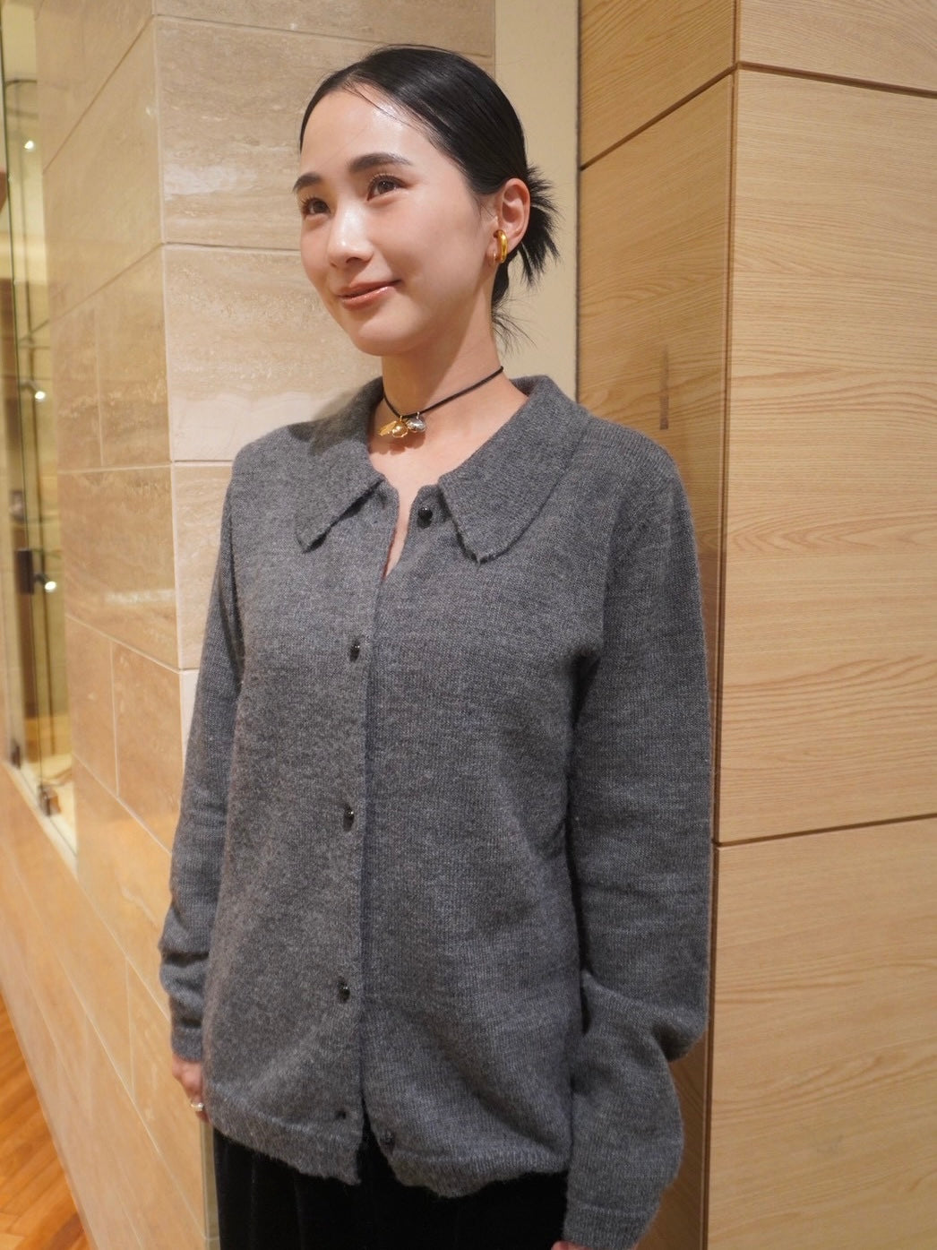 Knit cardigan