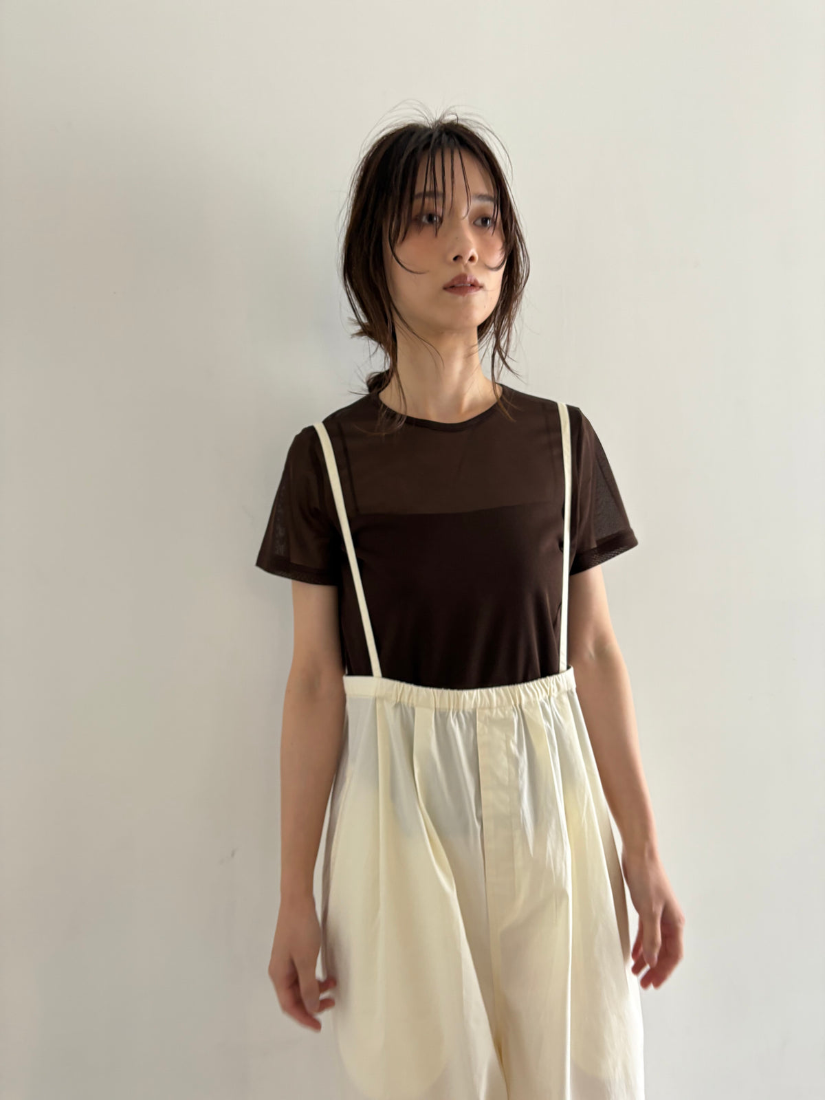 short sleeve sheer T