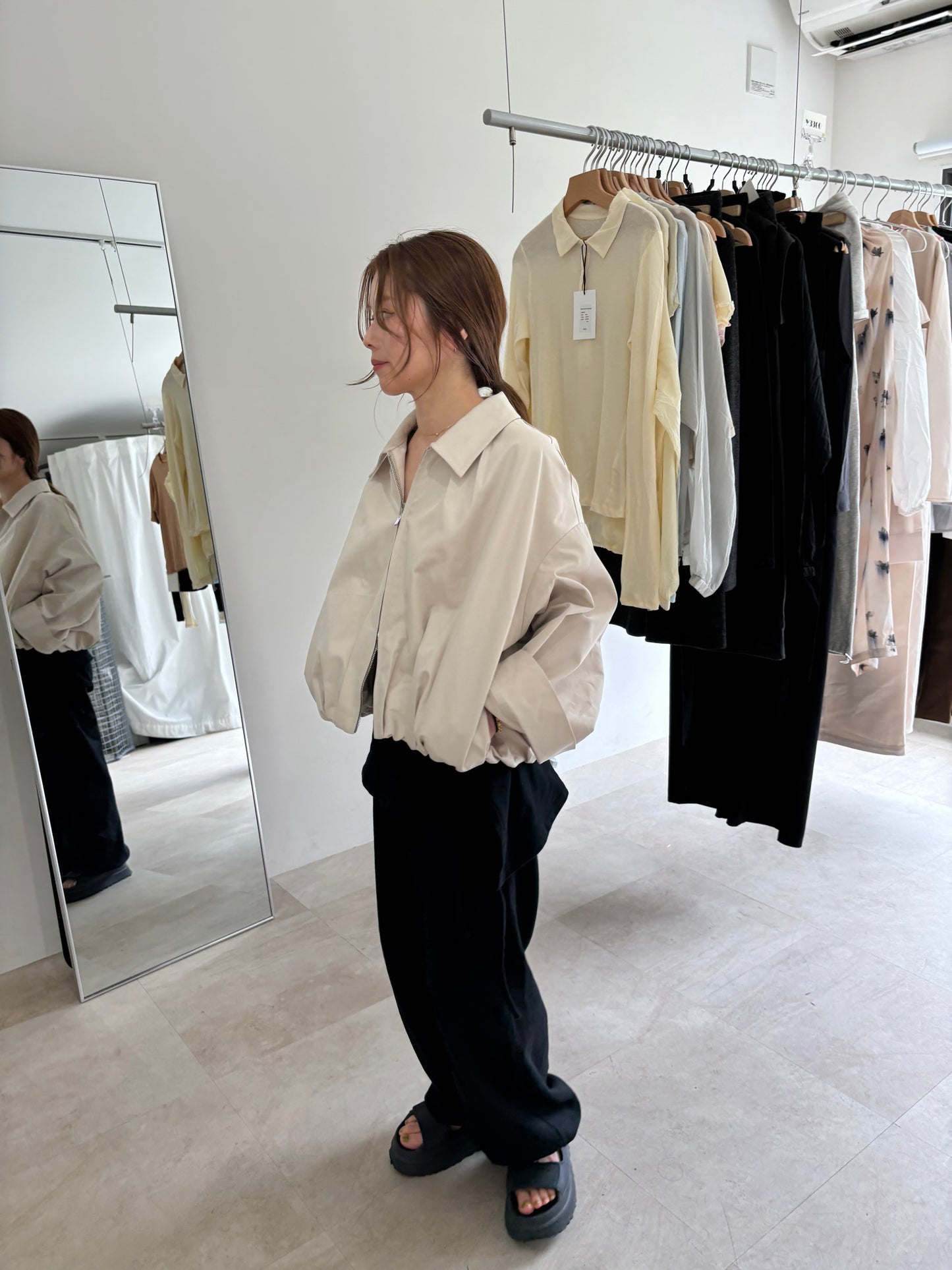《pre order》 zipup balloon blouson