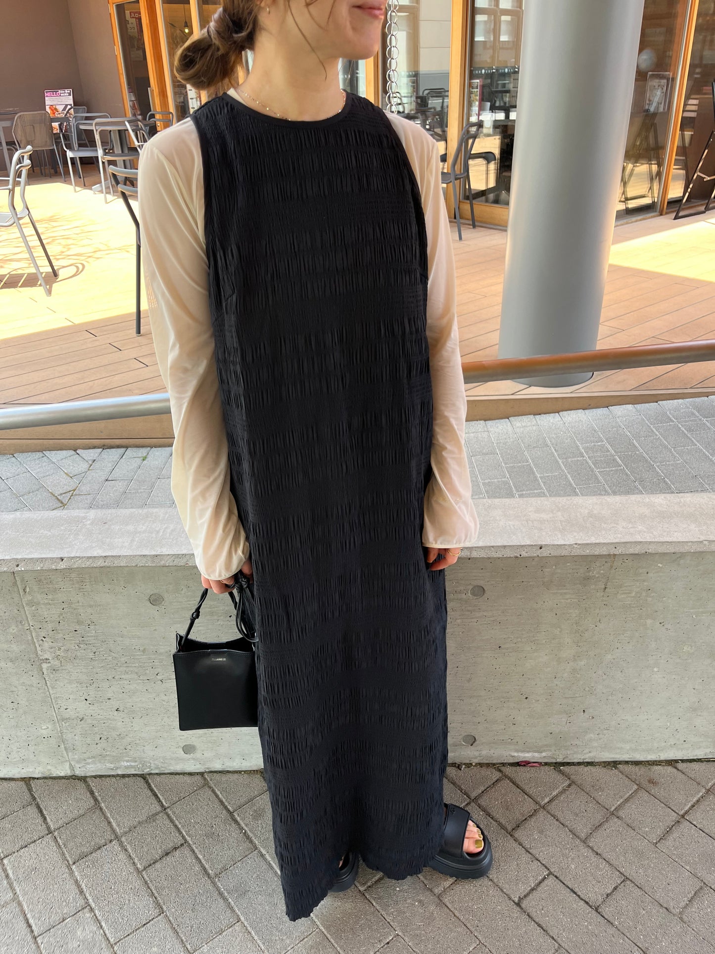 shirring one-piece
