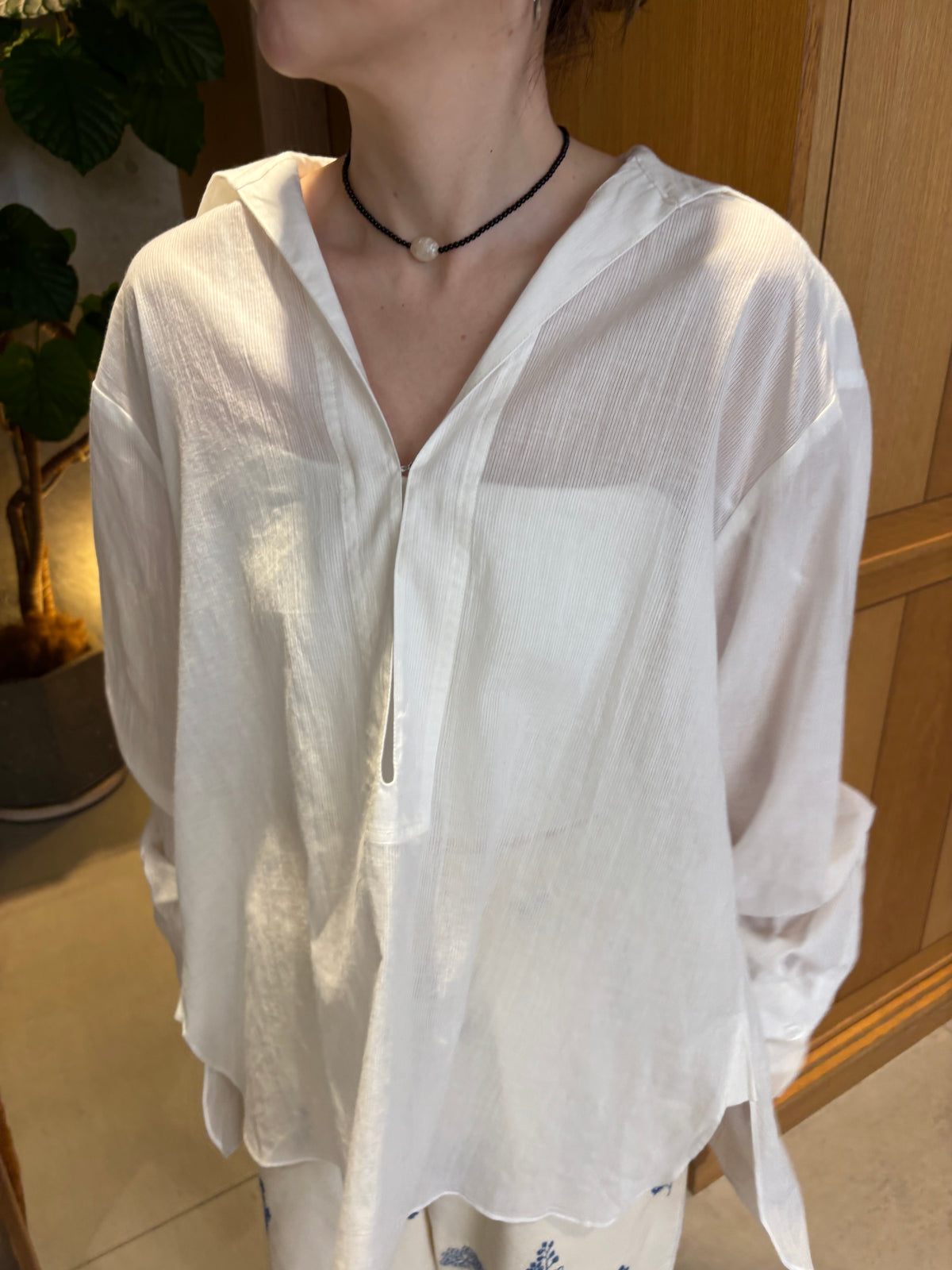 stripe skipper shirt