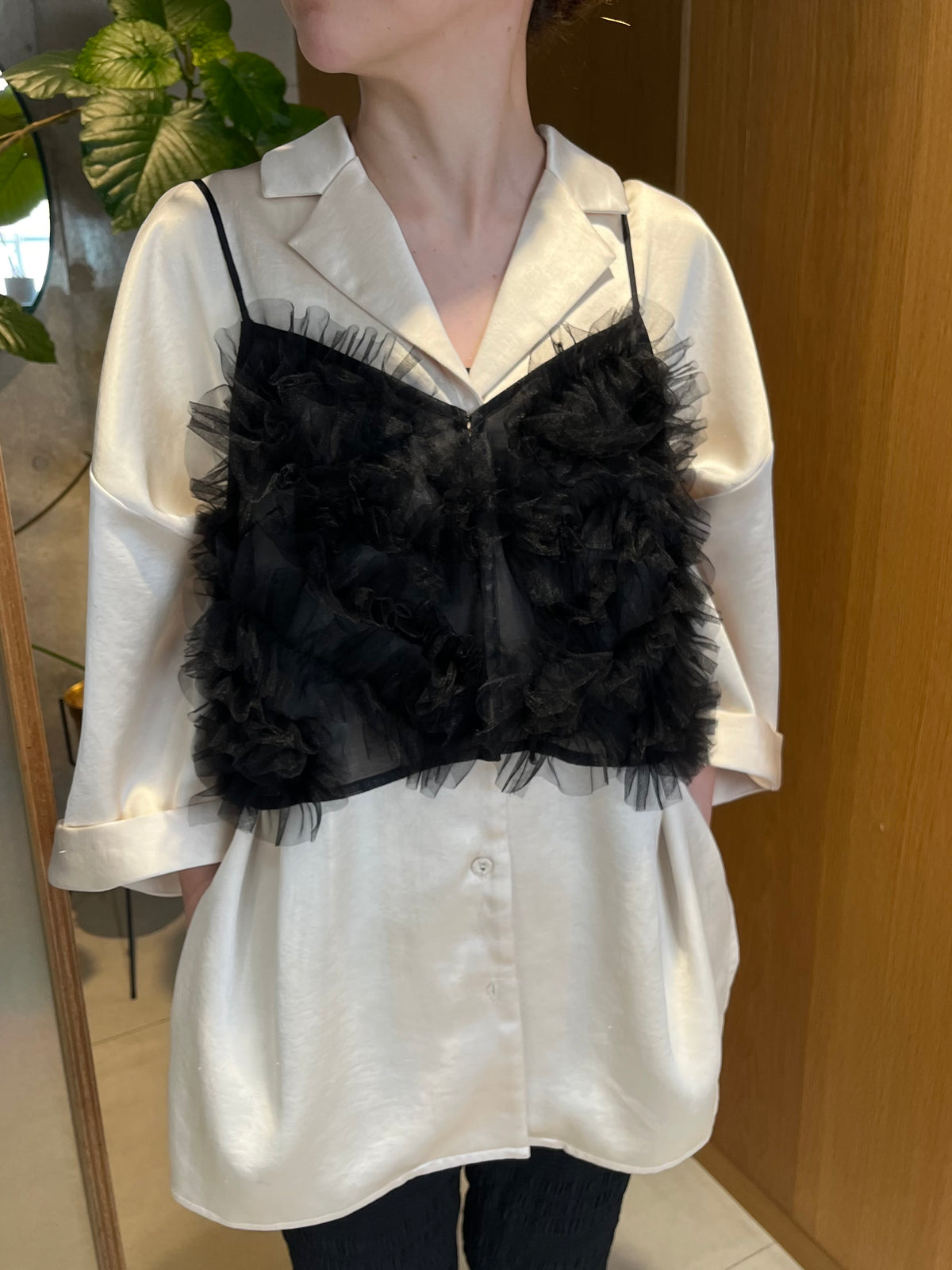 tulle bustier