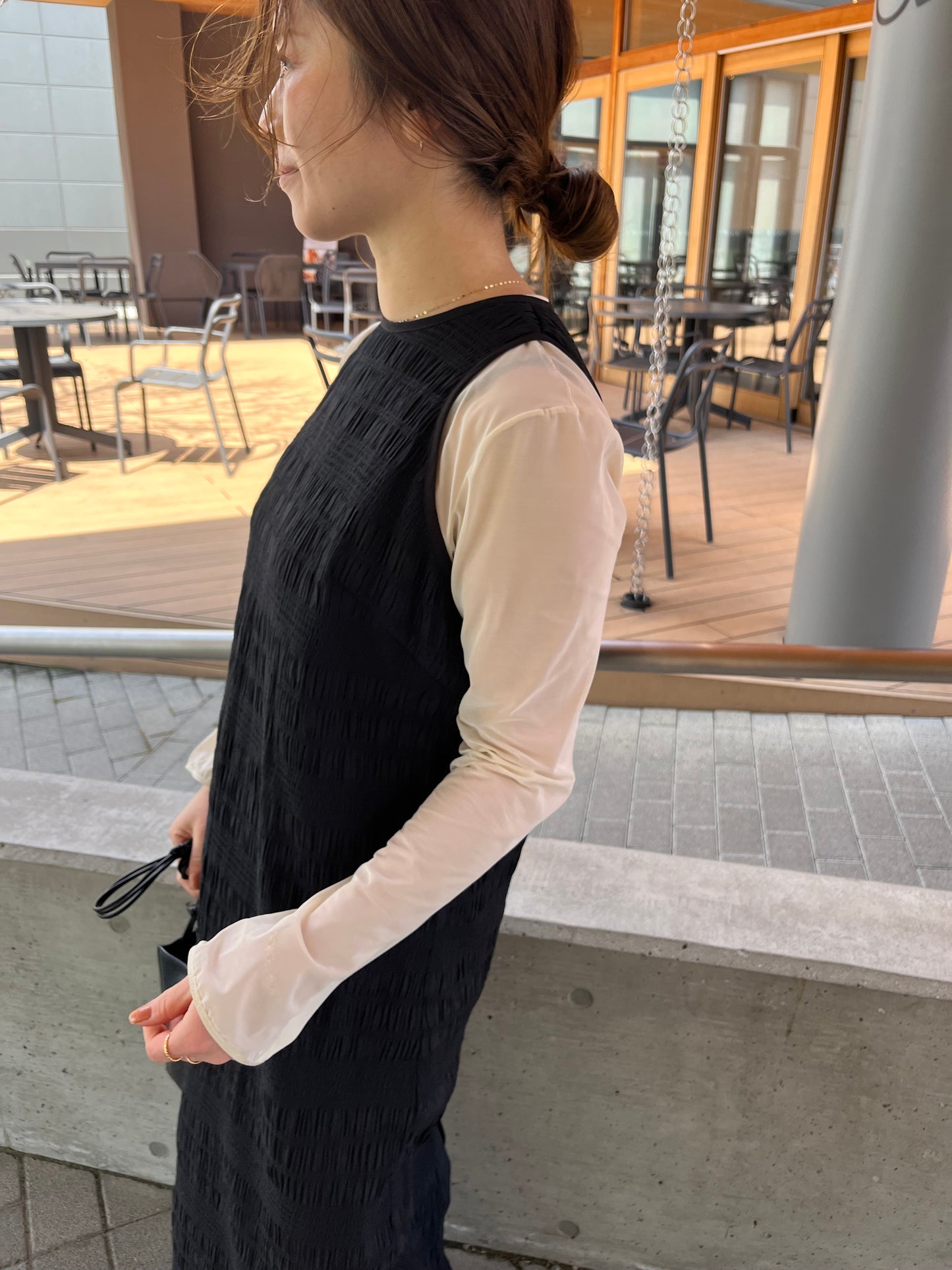 shirring one-piece