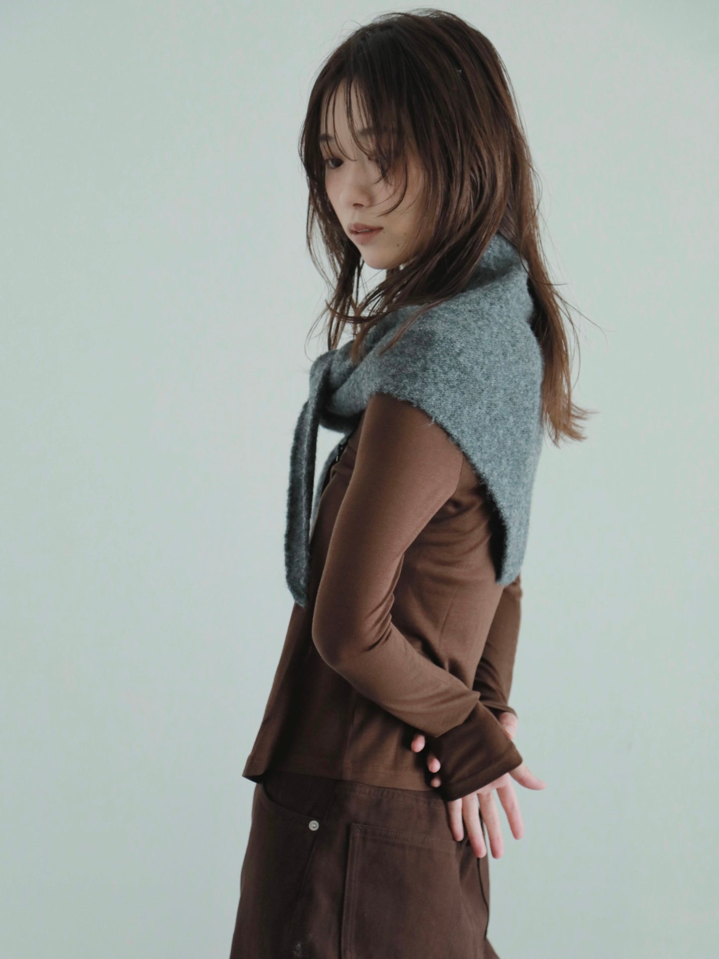 Knit scarf