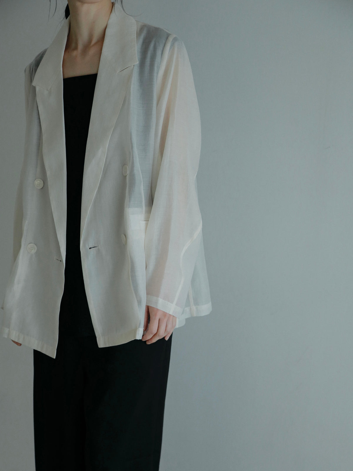 lulu.sheer jacket