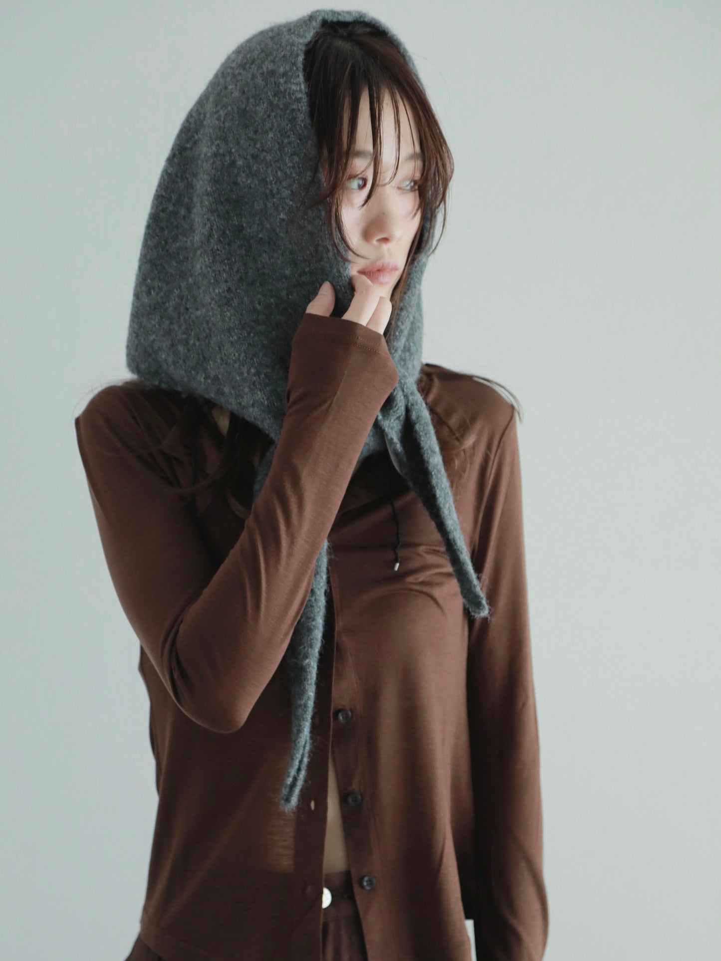 Knit scarf