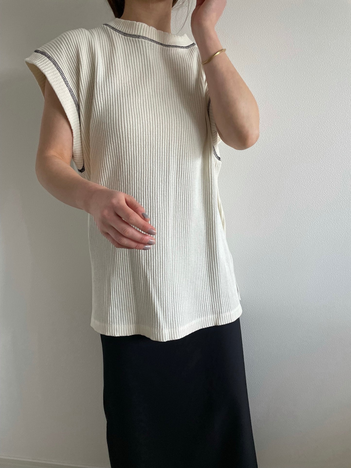 waffle stitch tops