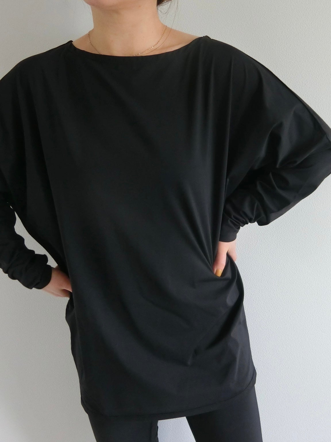 Swimwear dolman rash guard