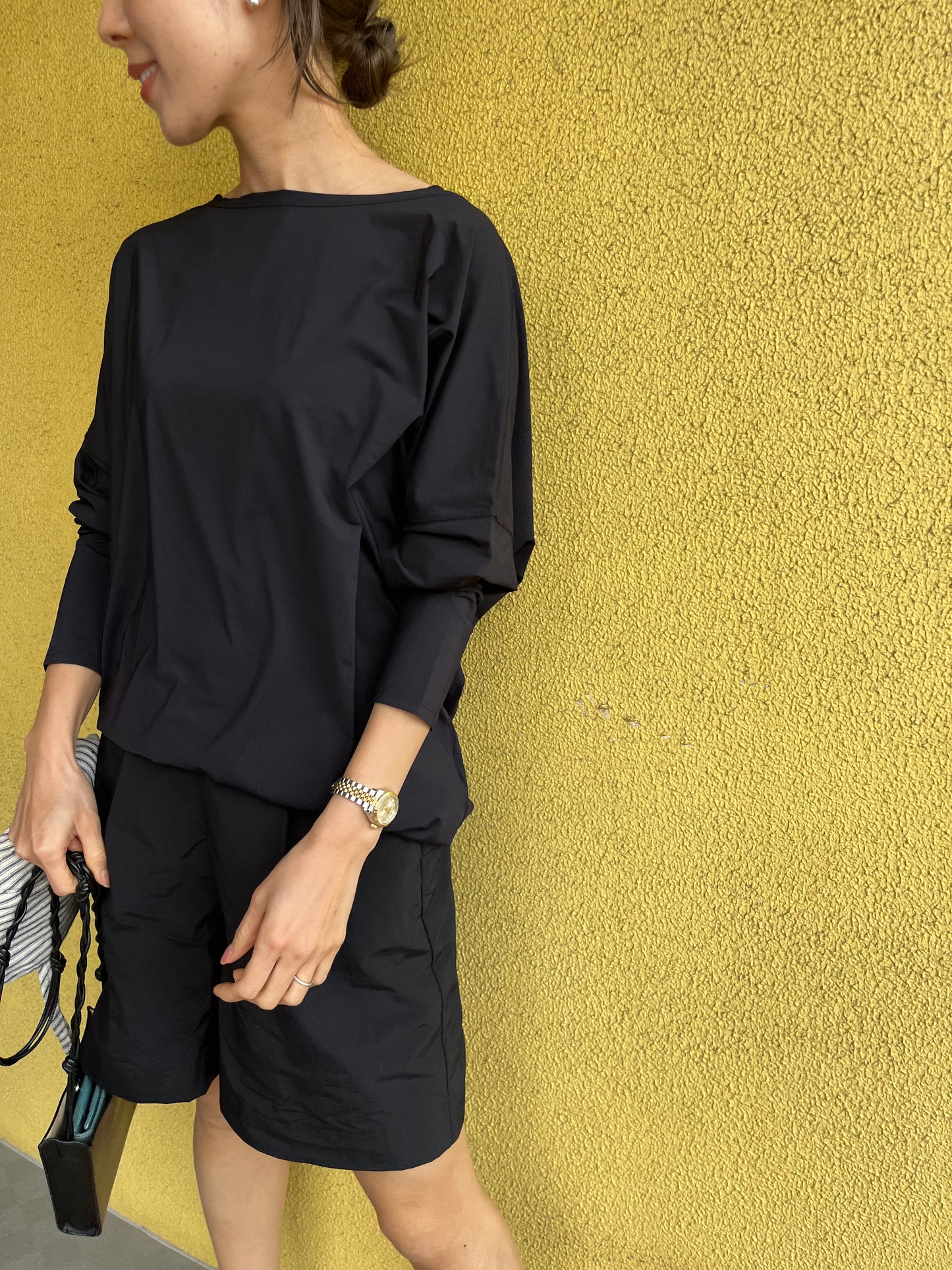 Swimwear dolman rash guard