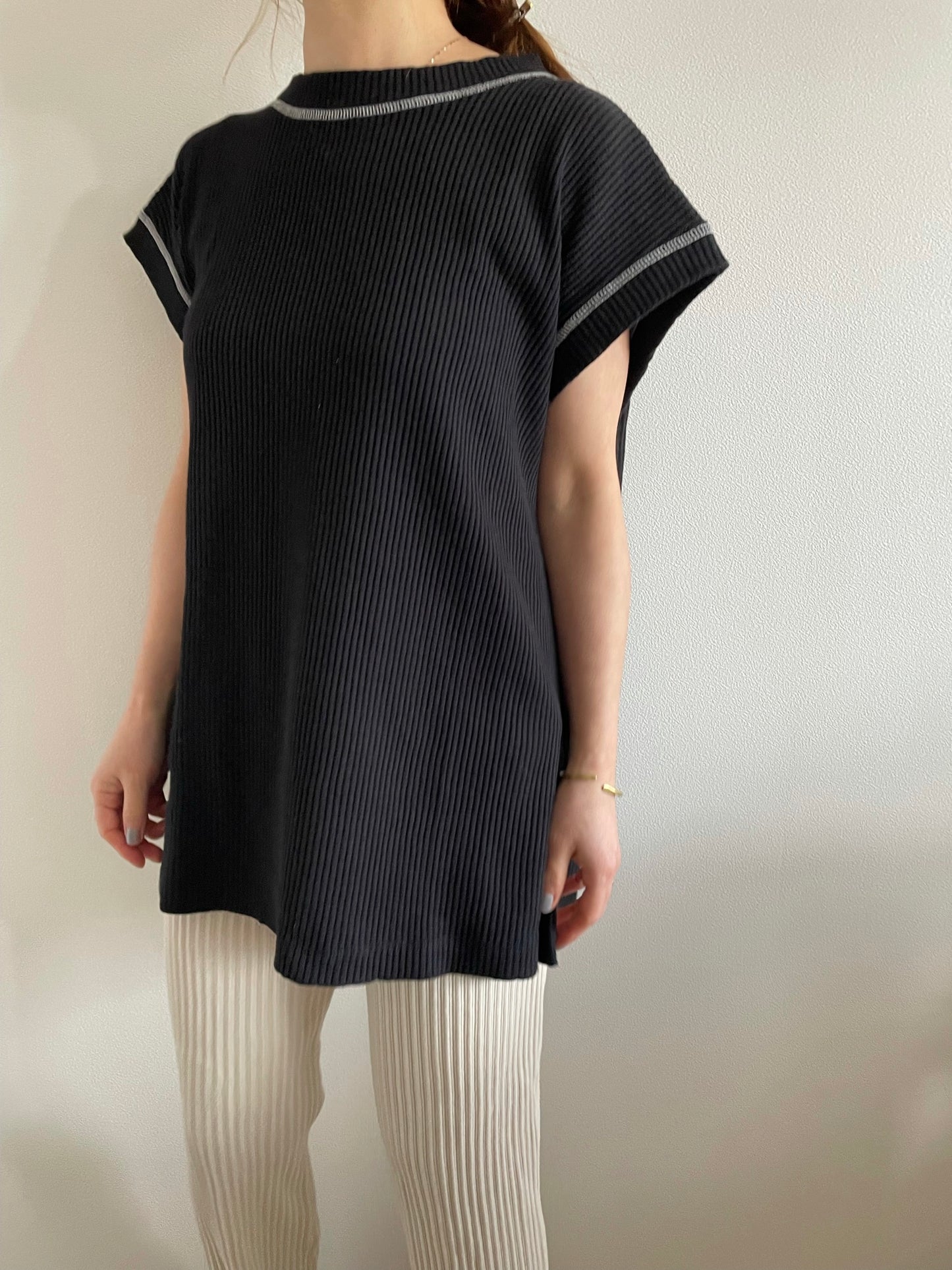 waffle stitch tops