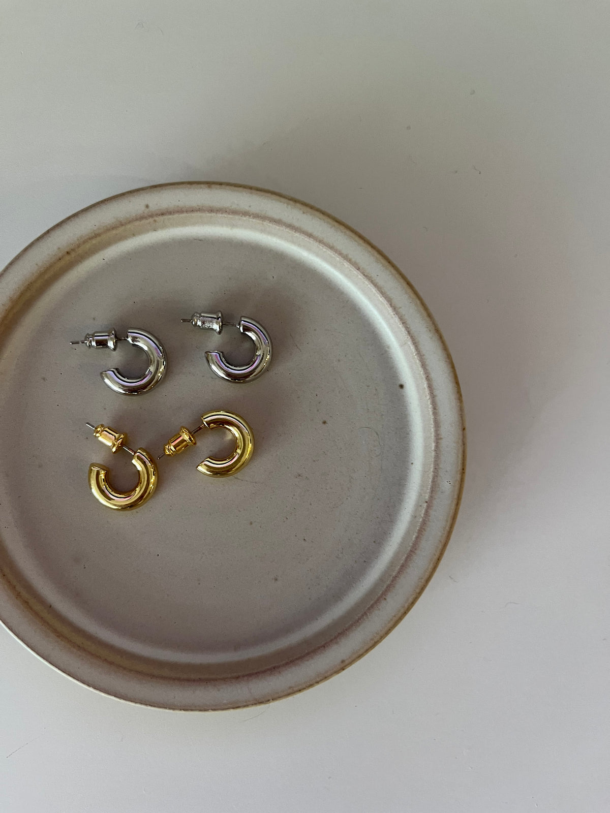 mini hoop pierce