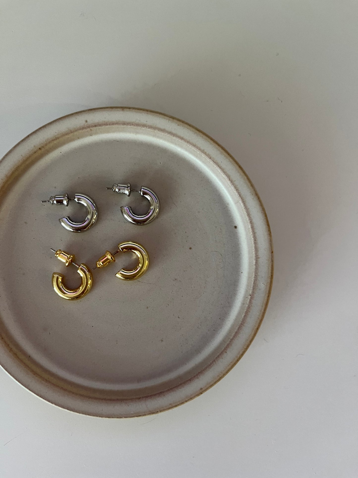 mini hoop pierce
