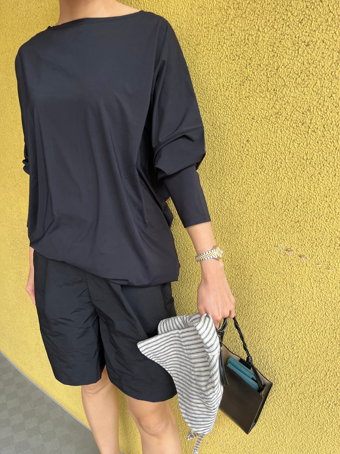 Swimwear dolman rash guard
