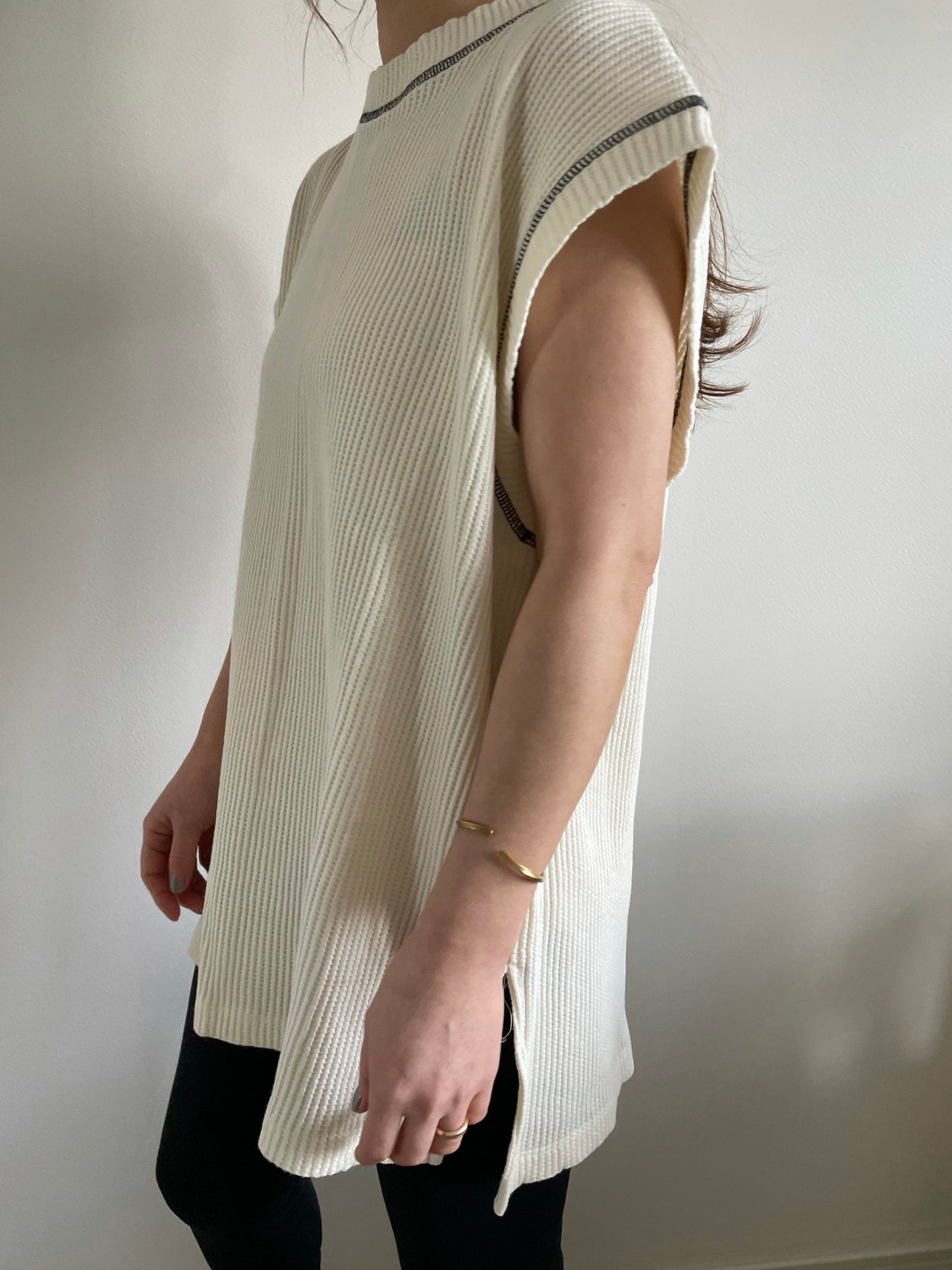 waffle stitch tops