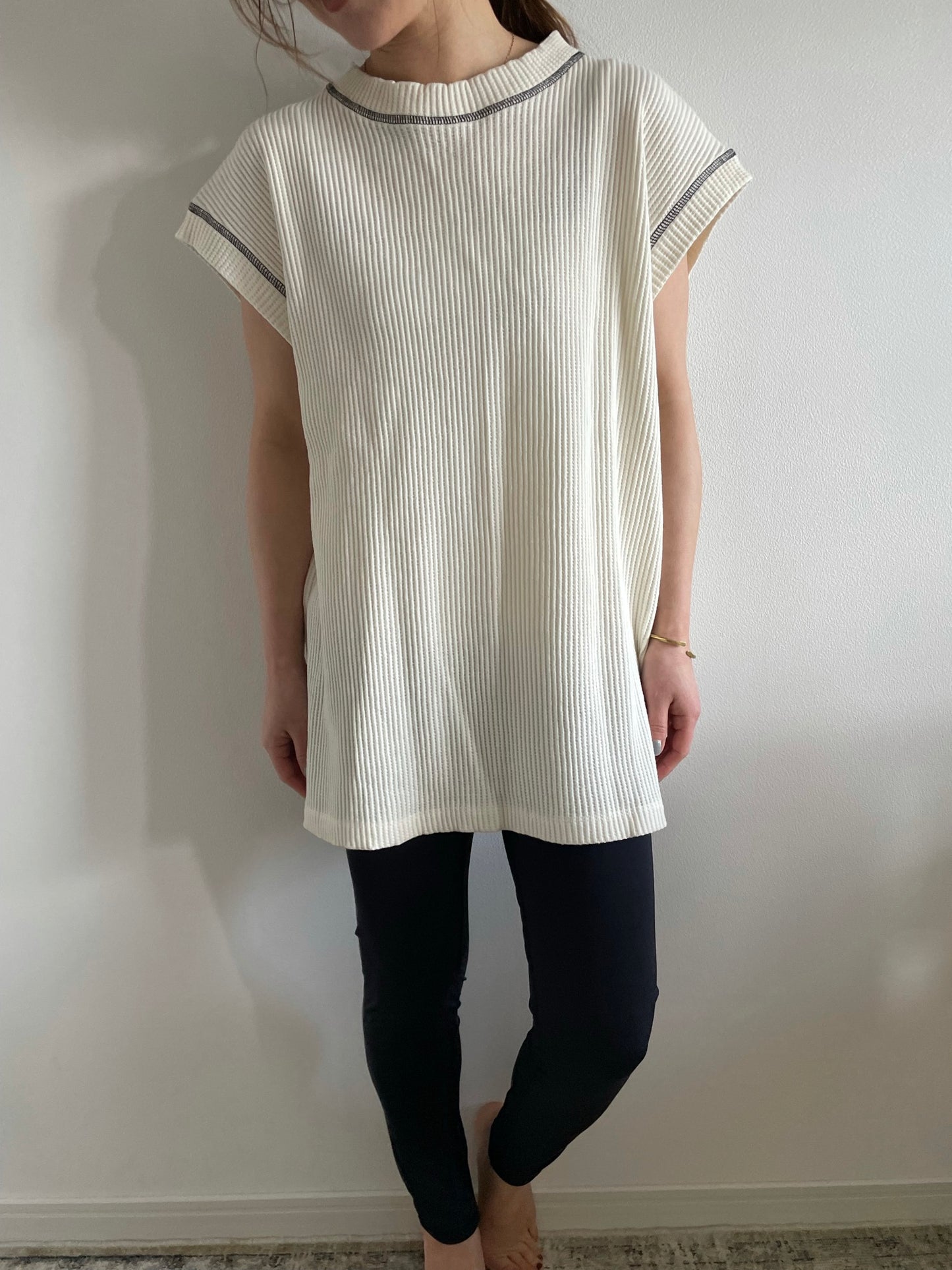 waffle stitch tops