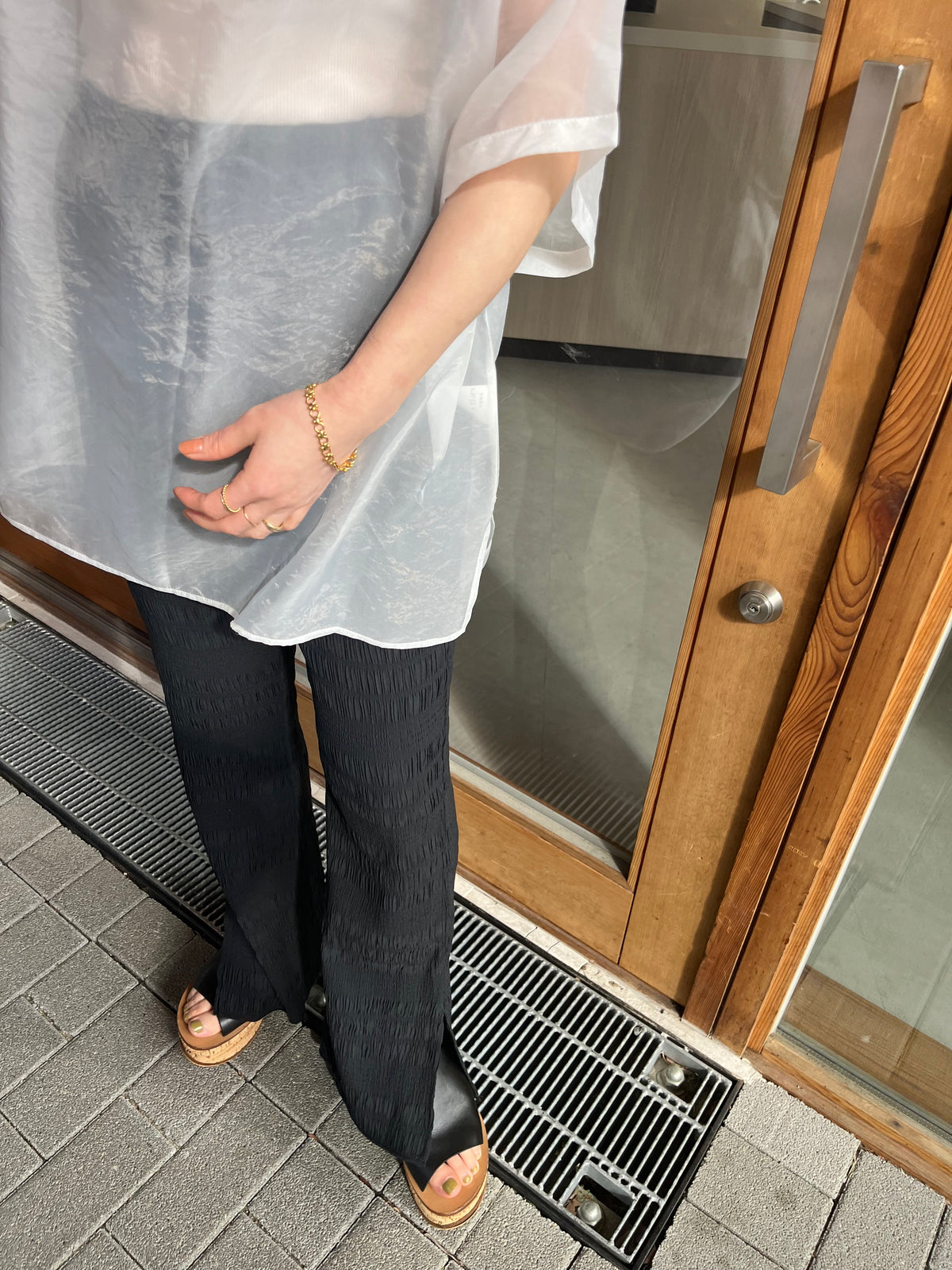 shirring pants