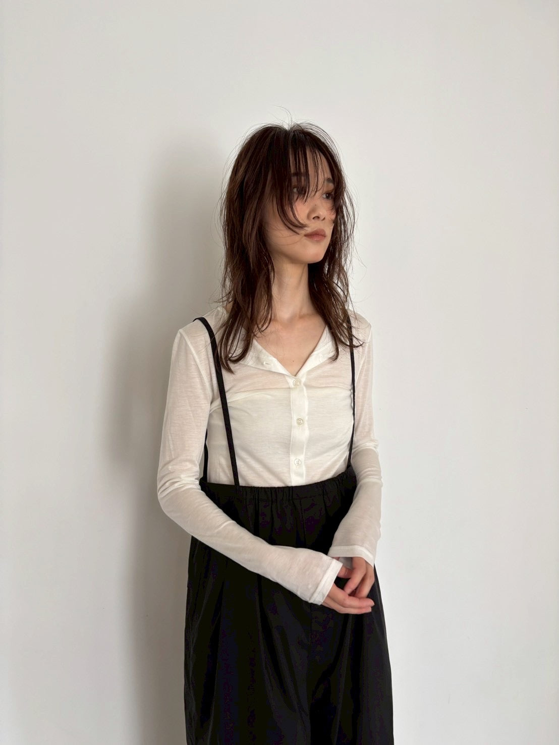 strap suspender pants　　　　