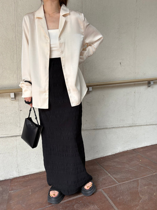 shirring skirt