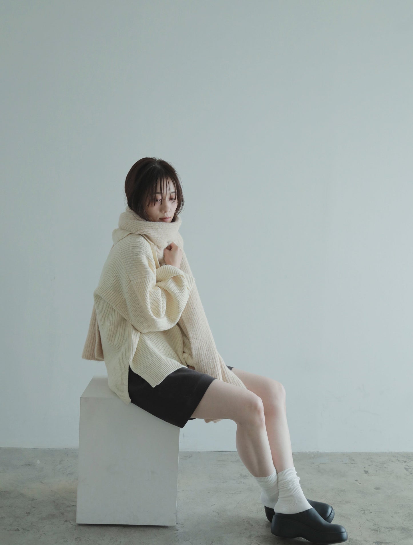 <pre order>soft long muffler